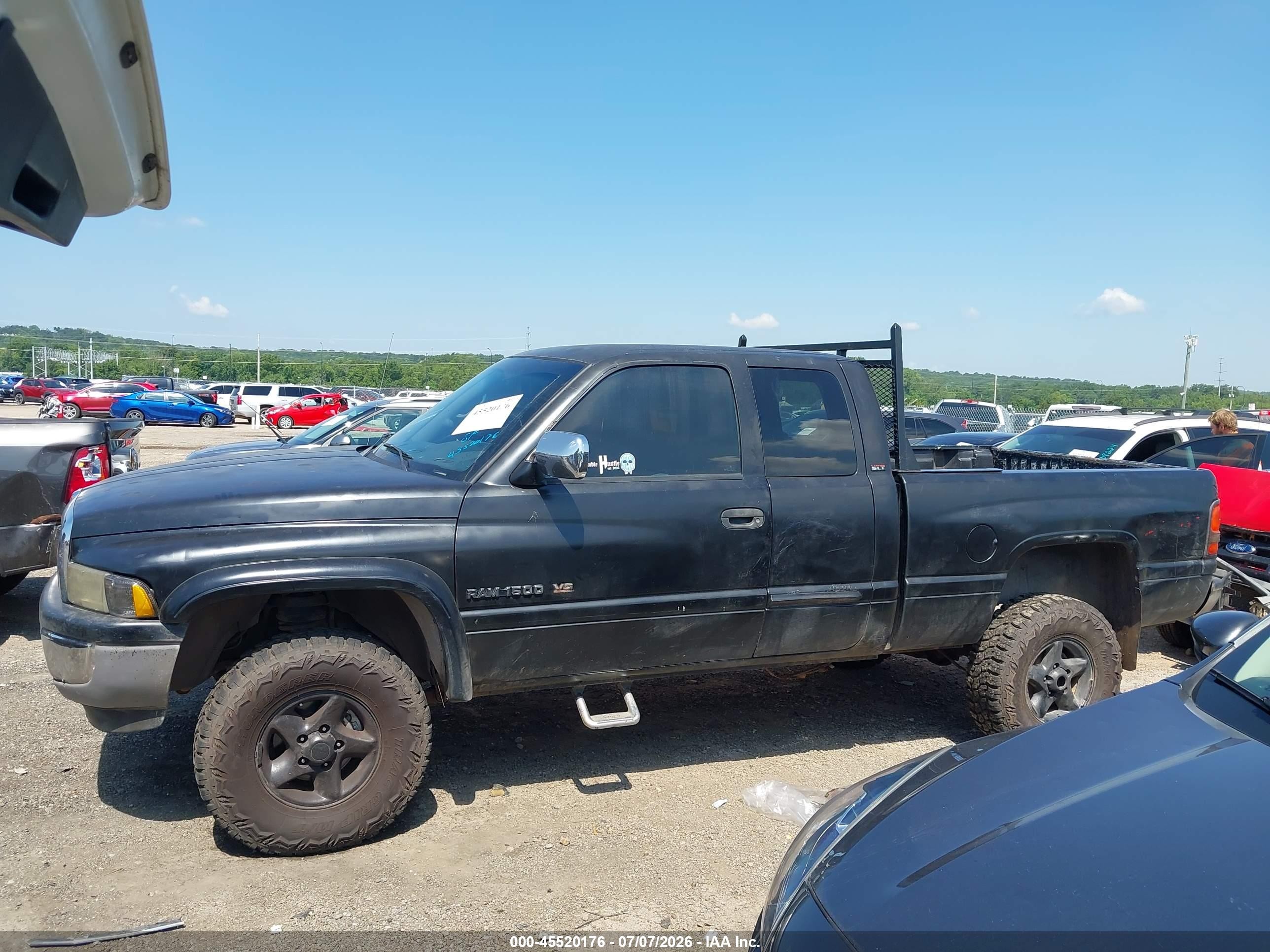 2001 Dodge Ram 1500 St Black vin: 3B7HF13Z21M512052