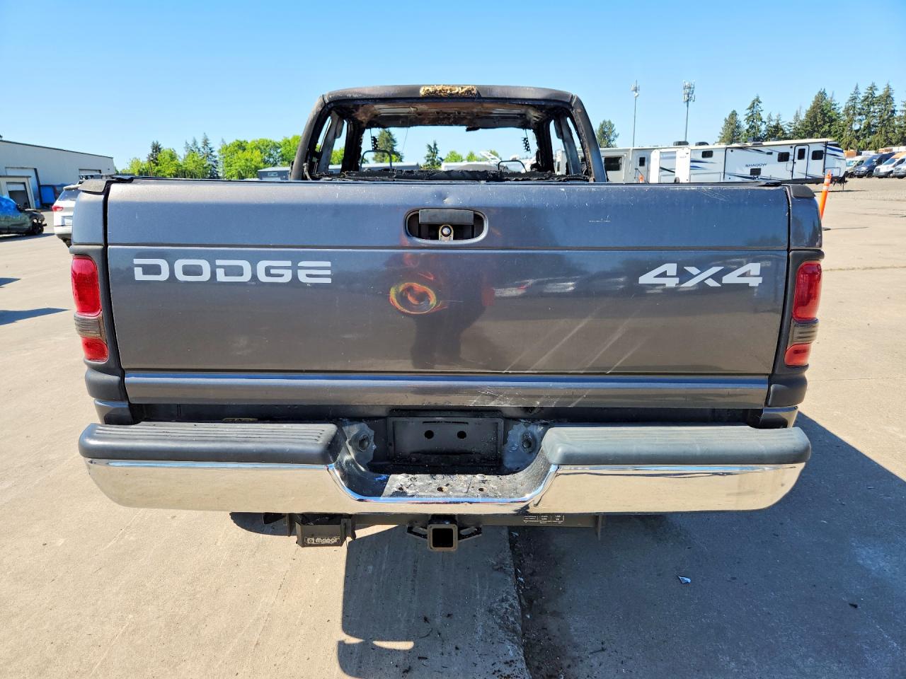 2001 Dodge Ram 1500 Gray vin: 3B7HF13Z21M583431