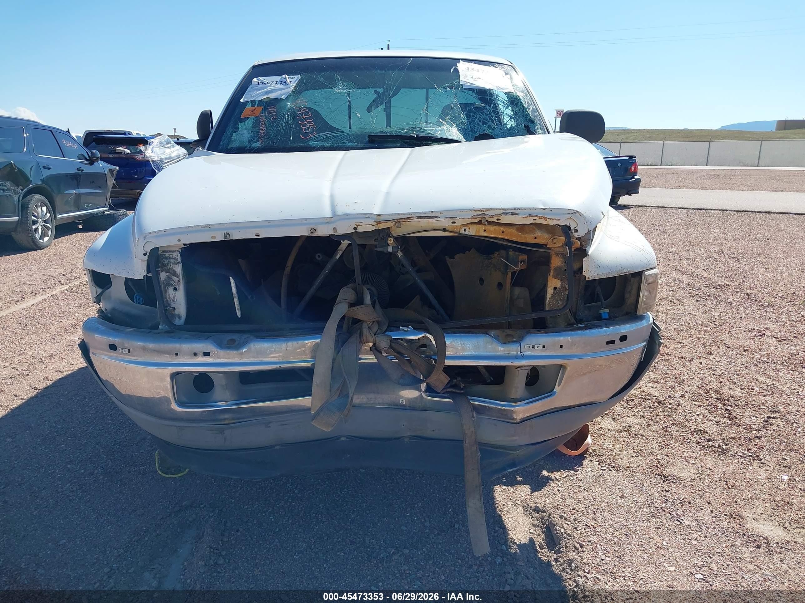 1997 Dodge Ram 1500 St Белый vin: 3B7HF13Z2VG780765