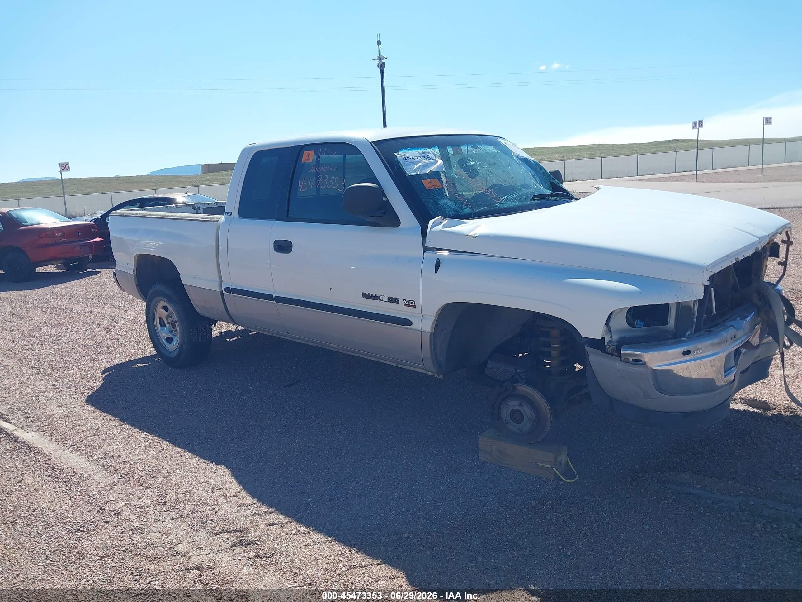 1997 Dodge Ram 1500 St Белый vin: 3B7HF13Z2VG780765