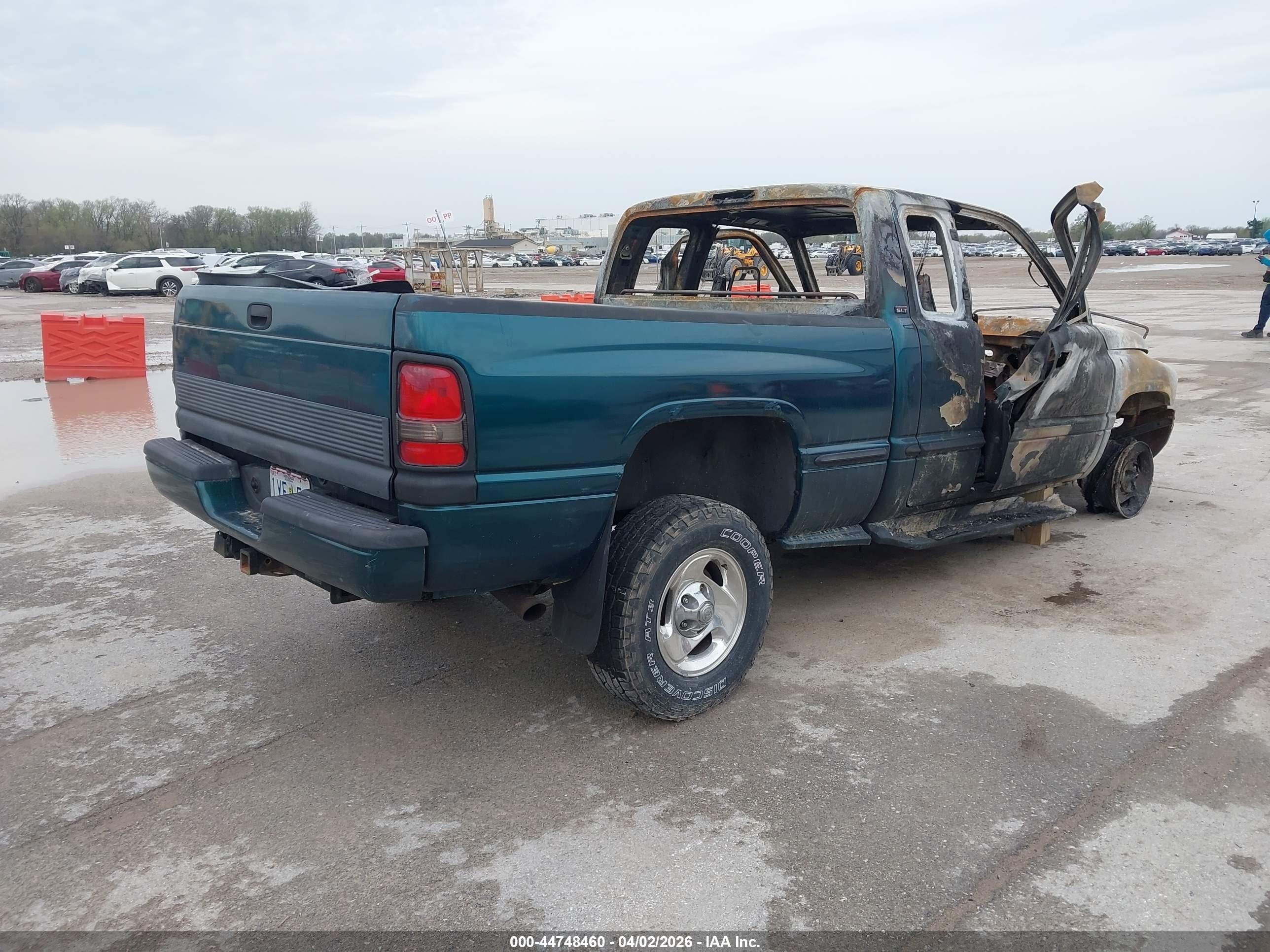 1998 Dodge Ram 1500 St Green vin: 3B7HF13Z2WG140833