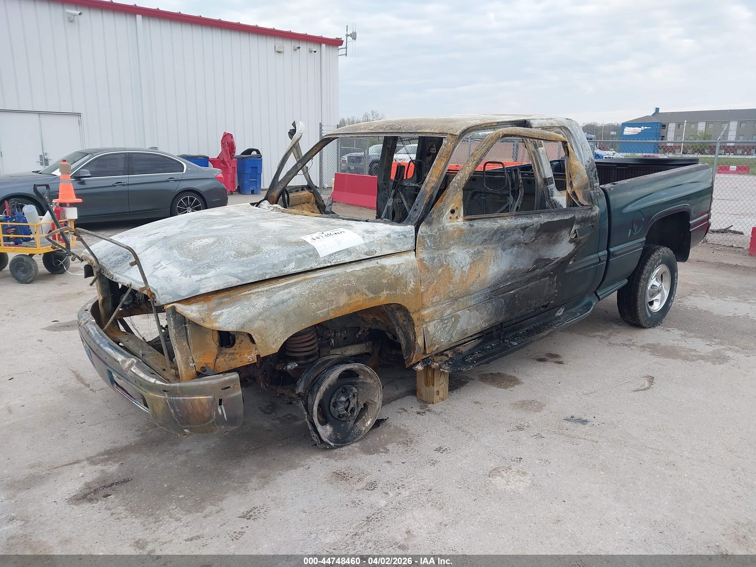 1998 Dodge Ram 1500 St Green vin: 3B7HF13Z2WG140833
