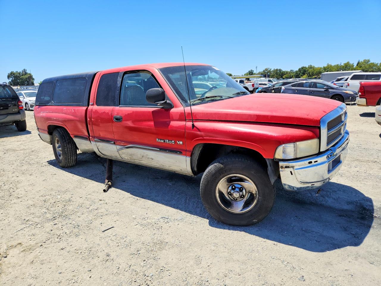 1998 Dodge Ram 1500 Red vin: 3B7HF13Z2WG188252