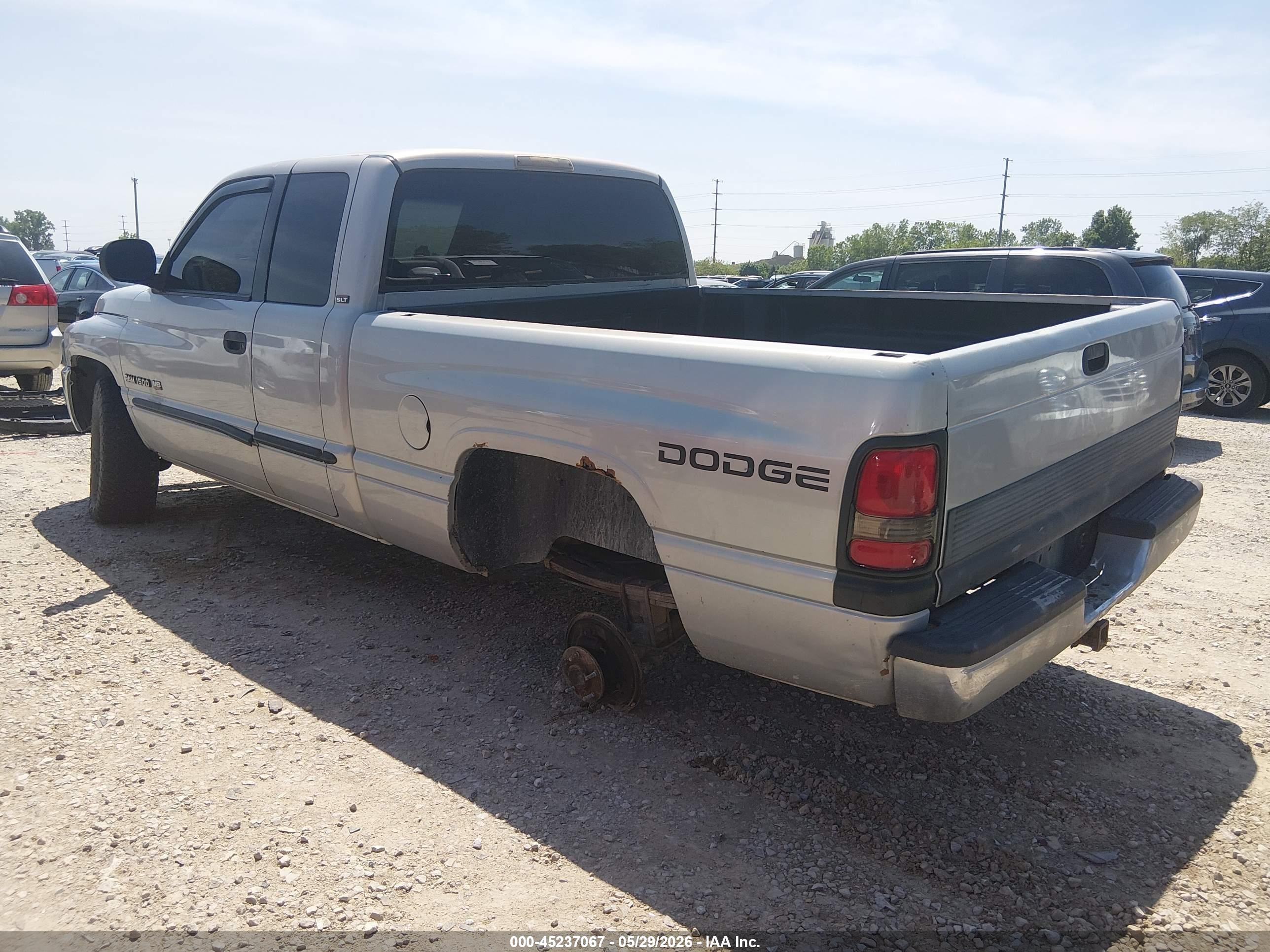 1998 Dodge Ram 1500 St Gray vin: 3B7HF13Z3WG114273