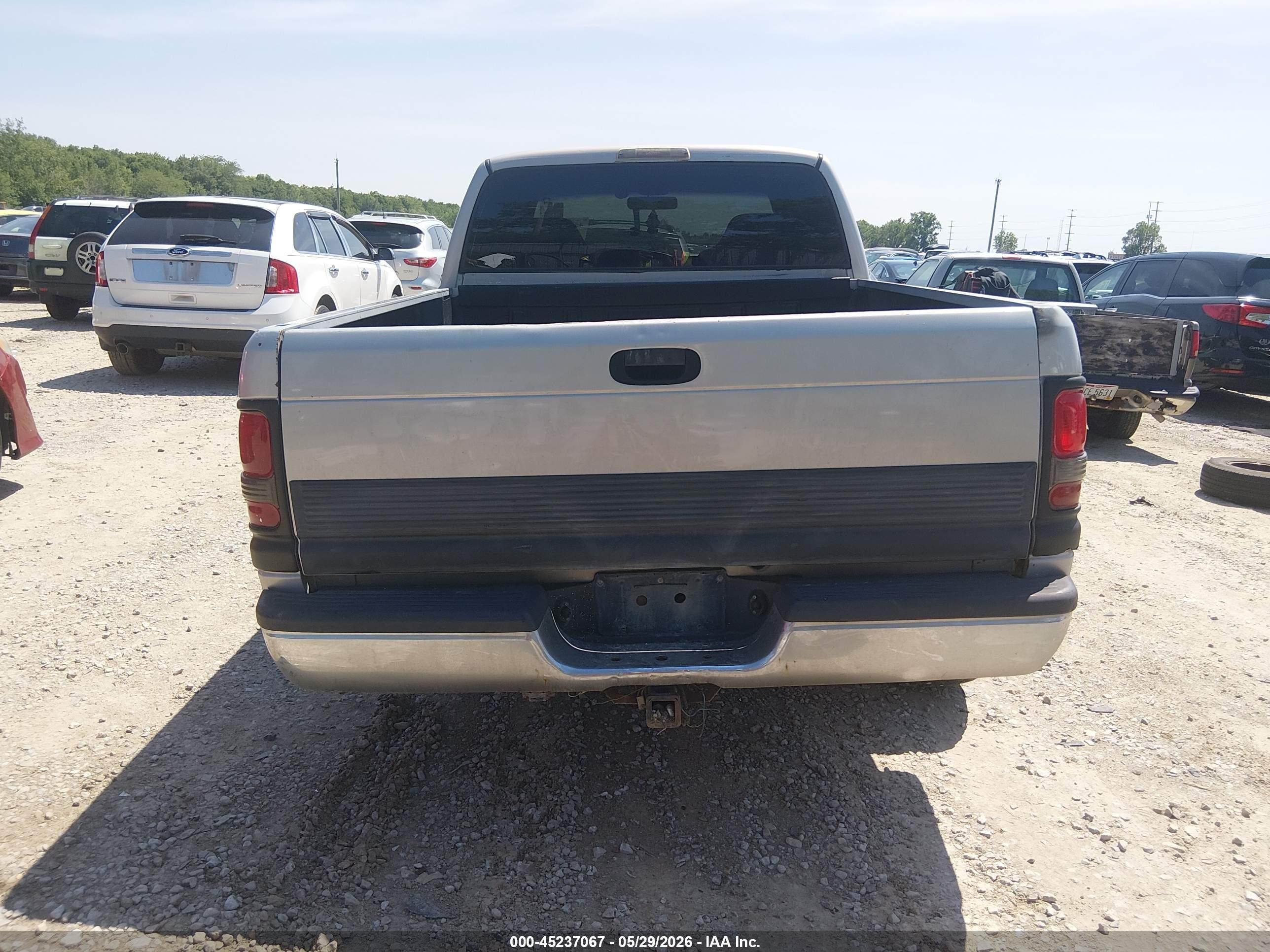 1998 Dodge Ram 1500 St Gray vin: 3B7HF13Z3WG114273