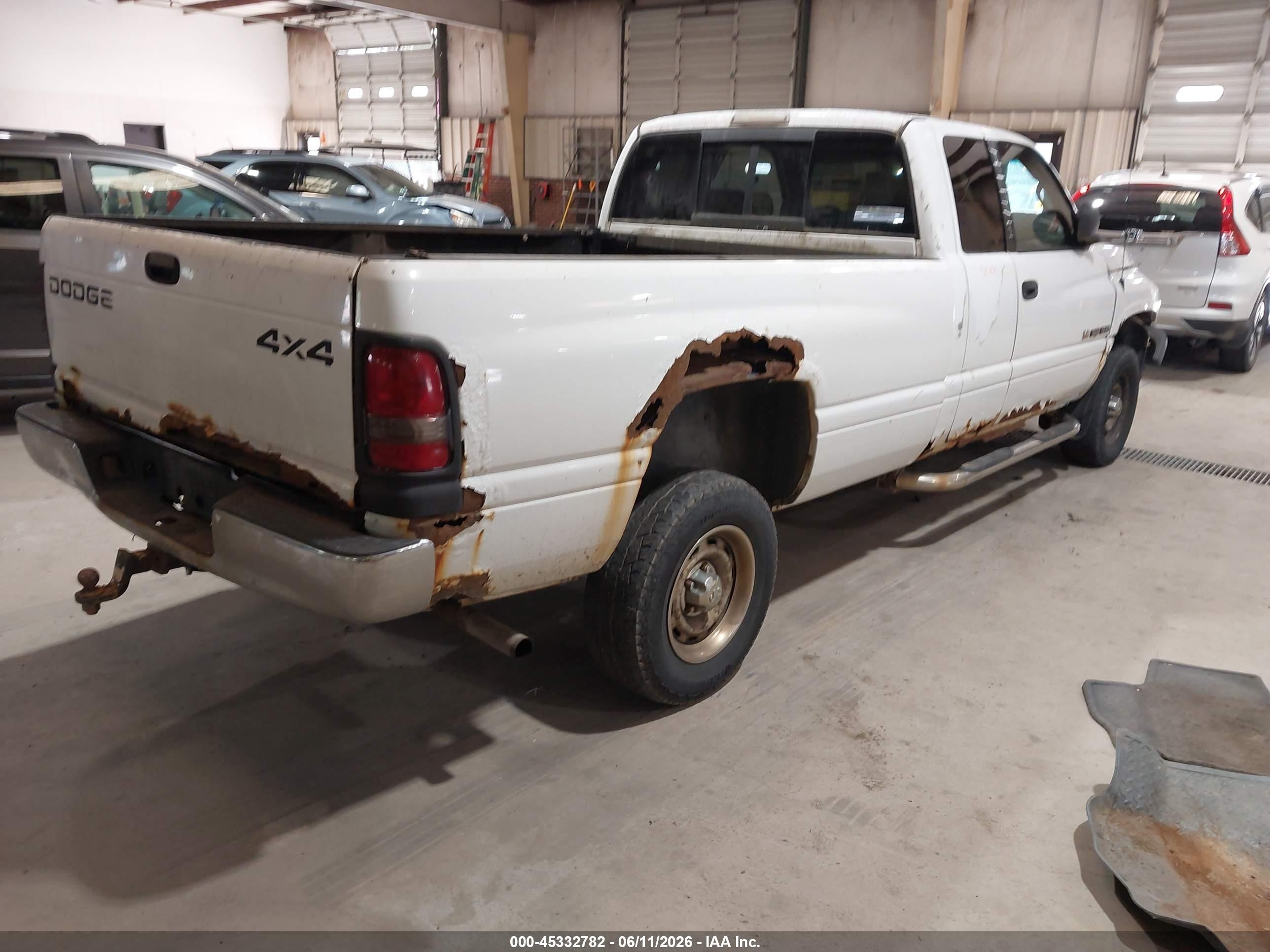 1999 Dodge Ram 1500 St Белый vin: 3B7HF13Z3XG222863