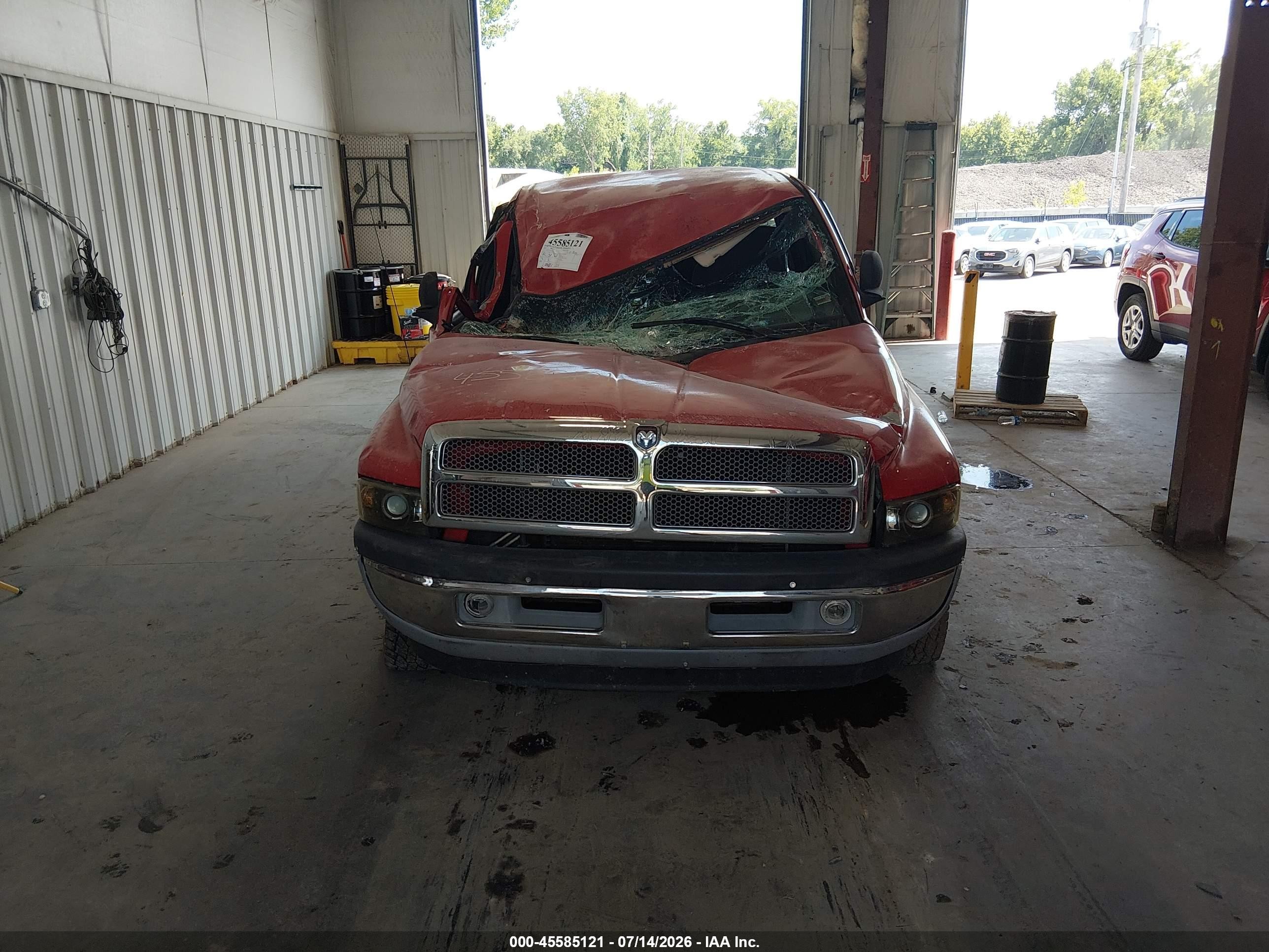 2001 Dodge Ram 1500 St Red vin: 3B7HF13Z41G239436