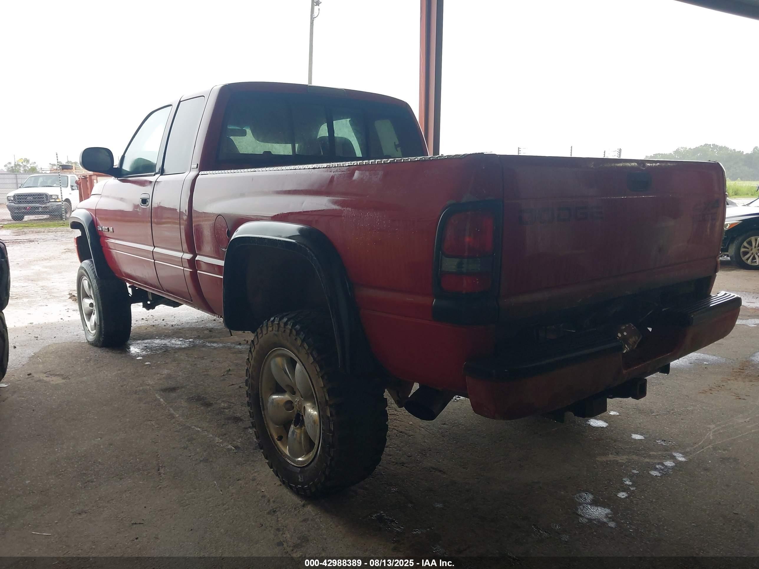 2001 Dodge Ram 1500 St Red vin: 3B7HF13Z41G724675
