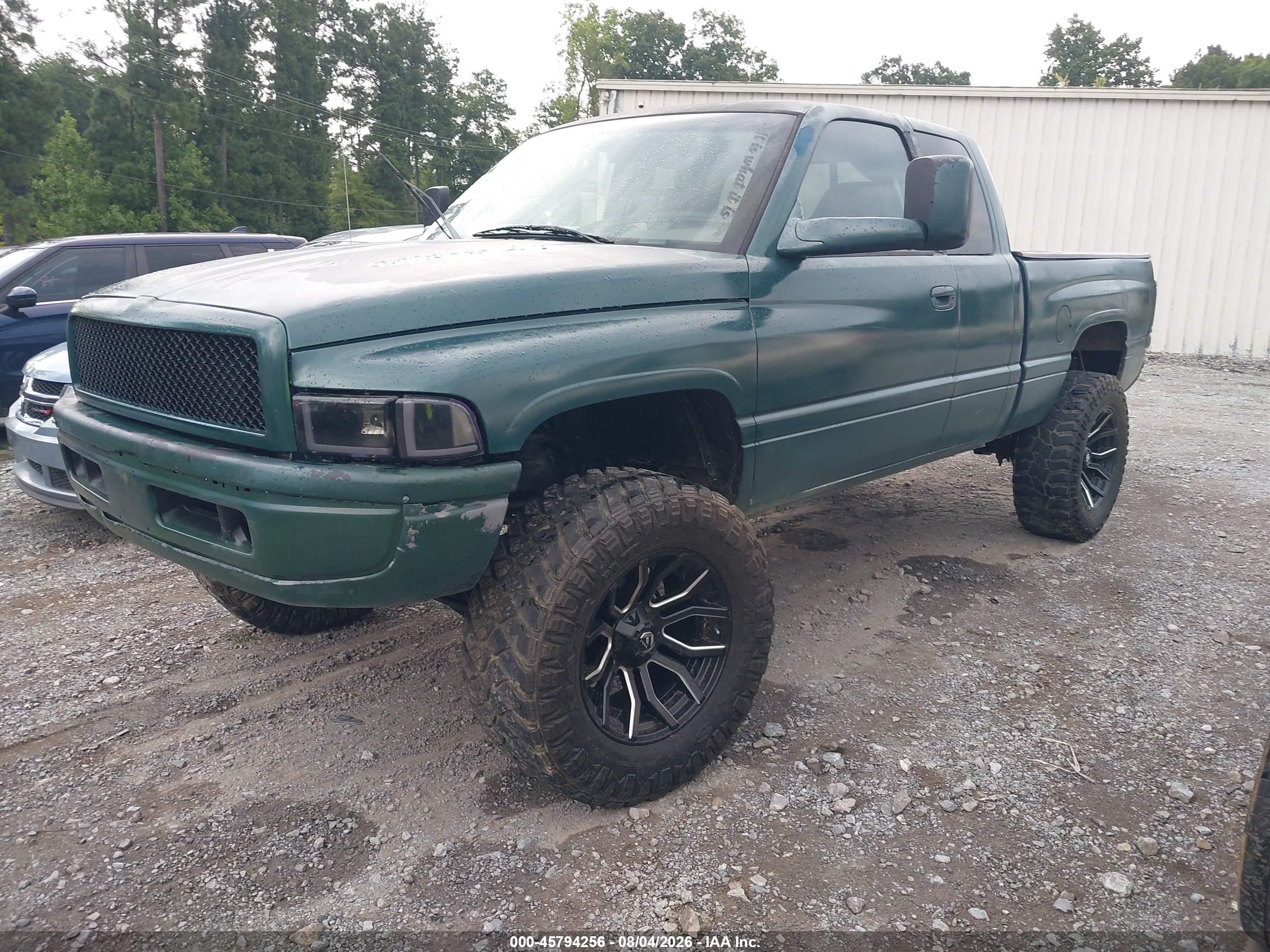 1999 Dodge Ram 1500 St Green vin: 3B7HF13Z4XG160230