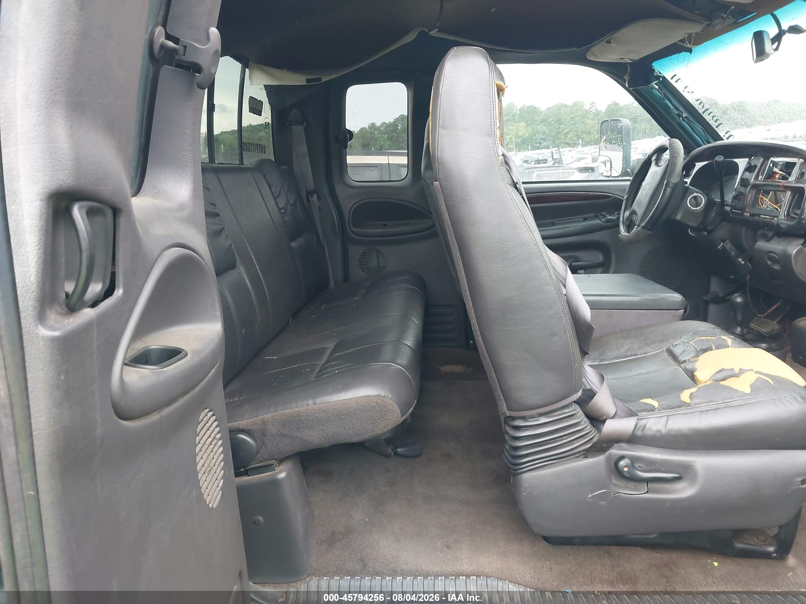 1999 Dodge Ram 1500 St Green vin: 3B7HF13Z4XG160230