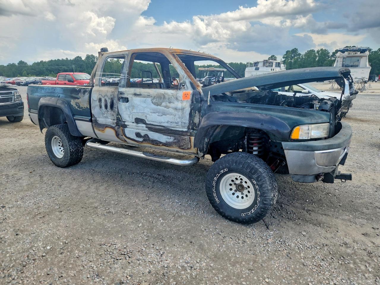 1996 Dodge Ram 1500 Green vin: 3B7HF13Z5TG166452