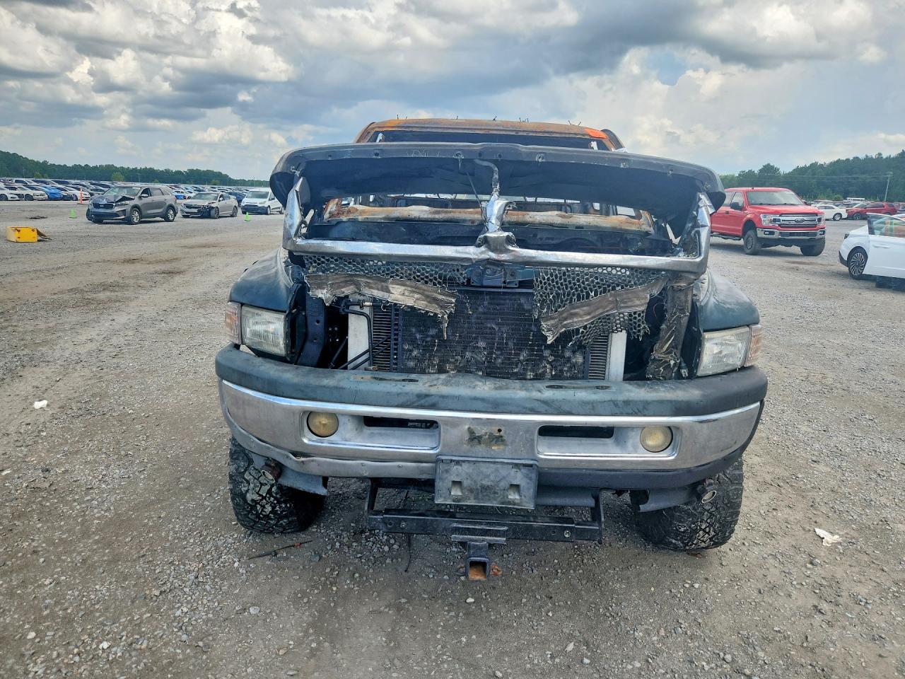 1996 Dodge Ram 1500 Green vin: 3B7HF13Z5TG166452