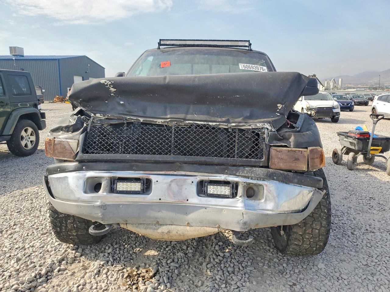 1996 Dodge Ram 1500 Gray vin: 3B7HF13Z5TG169352