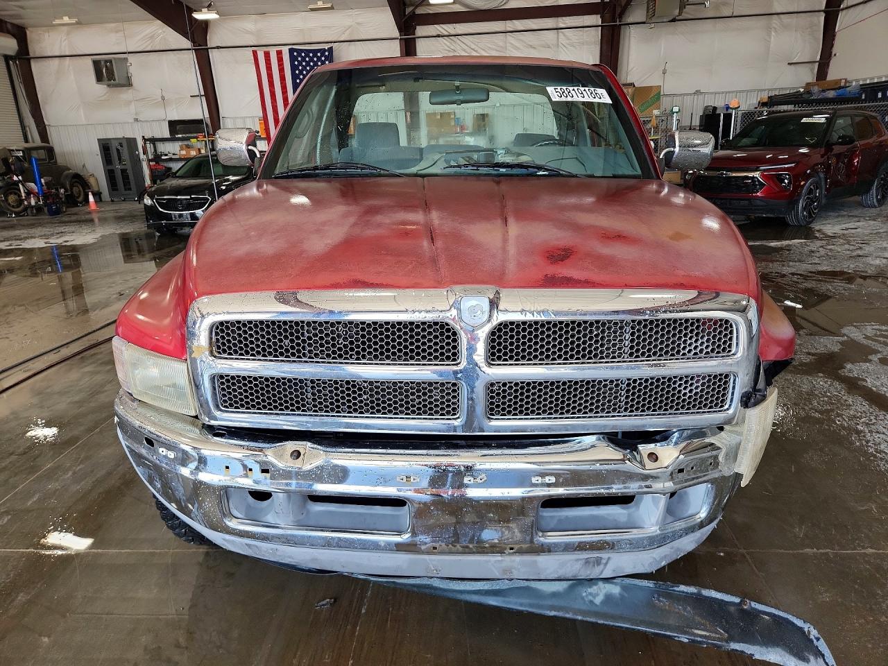 1997 Dodge Ram 1500 Maroon vin: 3B7HF13Z6VG702697