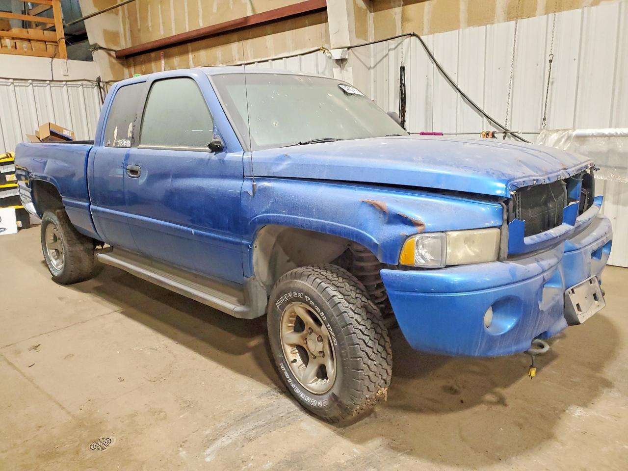 2000 Dodge Ram 1500 Blue vin: 3B7HF13Z6YG148016