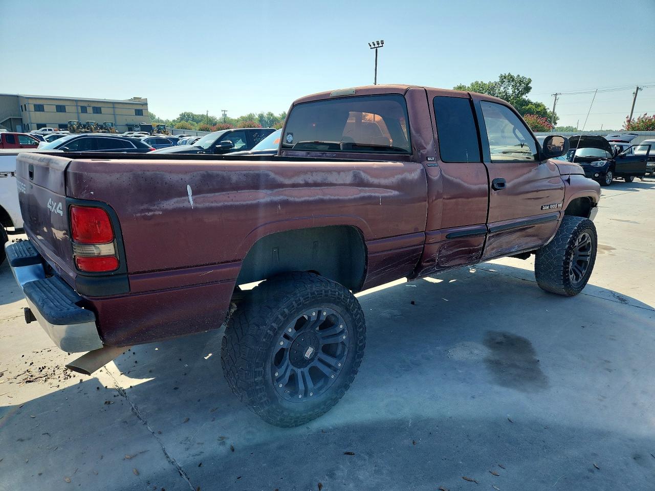 2001 Dodge Ram 1500 Burgundy vin: 3B7HF13Z71M582629