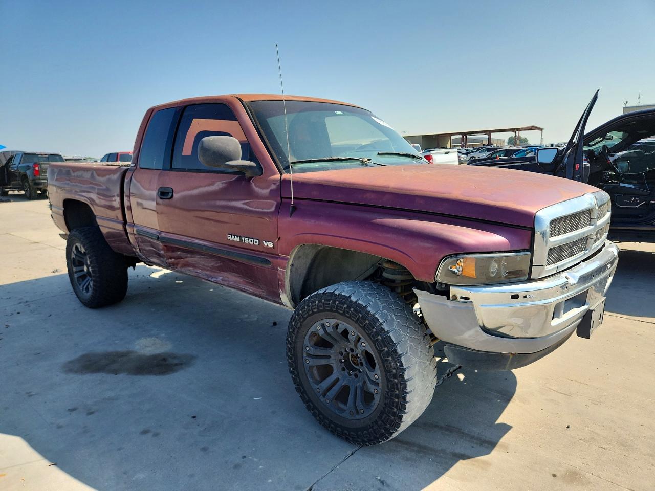 2001 Dodge Ram 1500 Burgundy vin: 3B7HF13Z71M582629