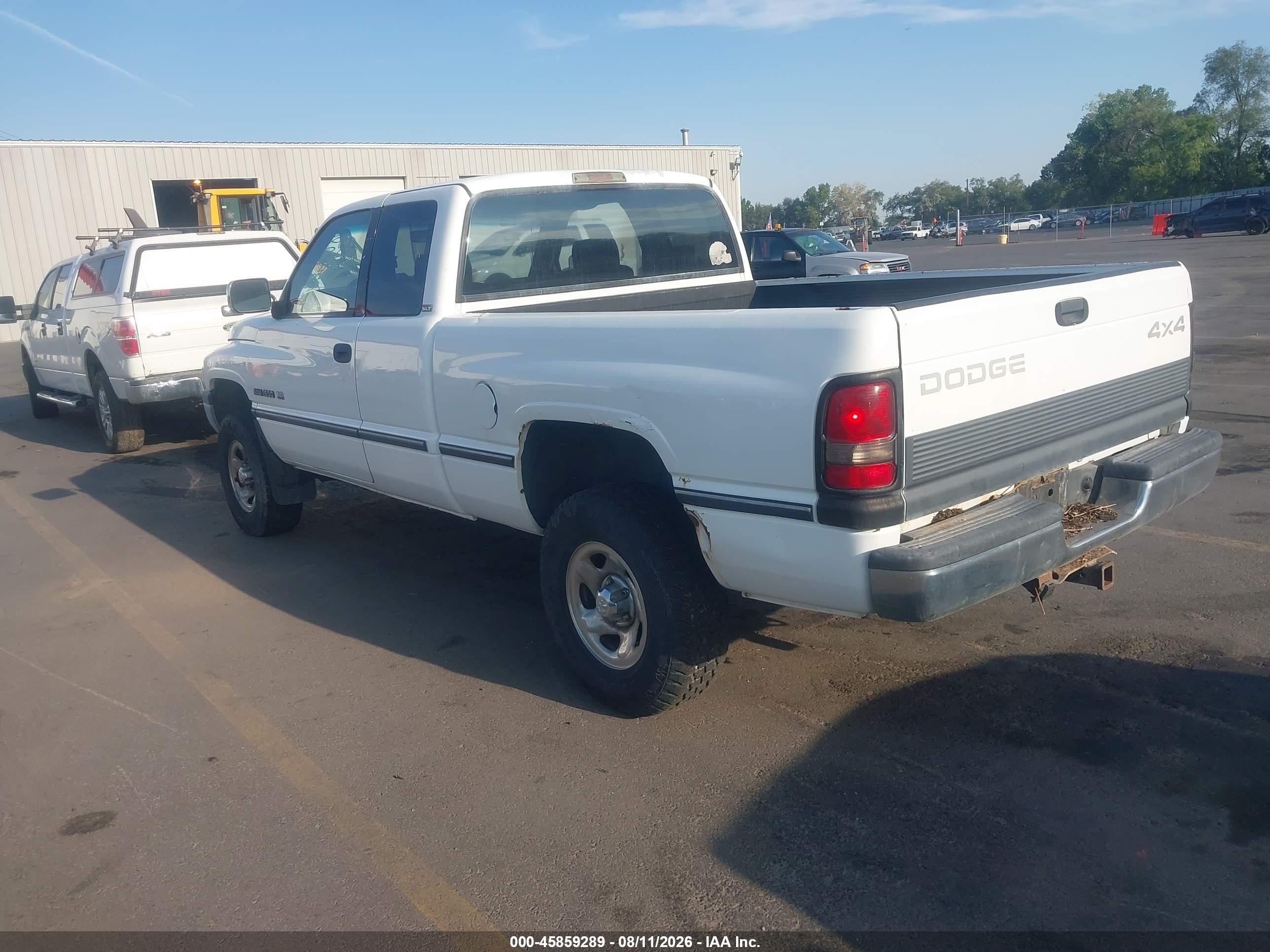 1997 Dodge Ram 1500 St White vin: 3B7HF13Z7VG780759