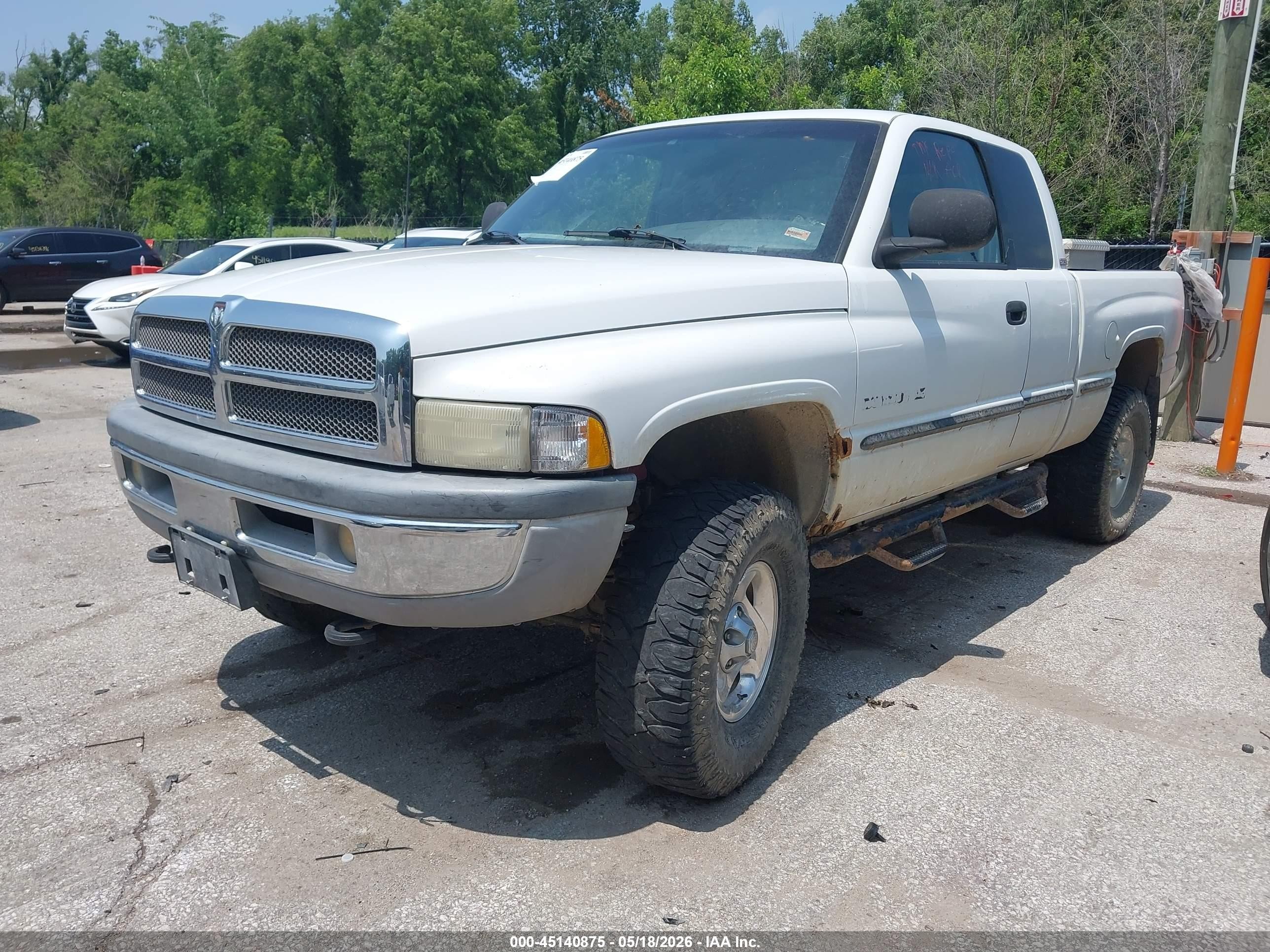 1998 Dodge Ram 1500 St White vin: 3B7HF13Z7WG203733