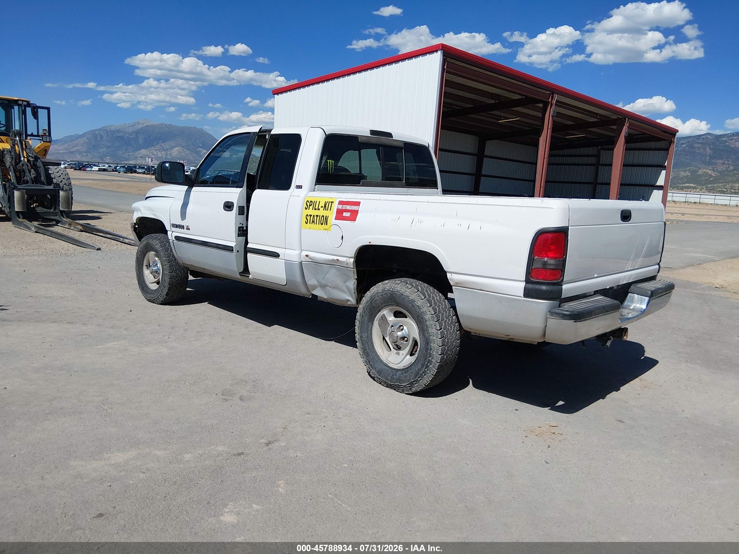 1998 Dodge Ram 1500 St White vin: 3B7HF13Z8WG234439