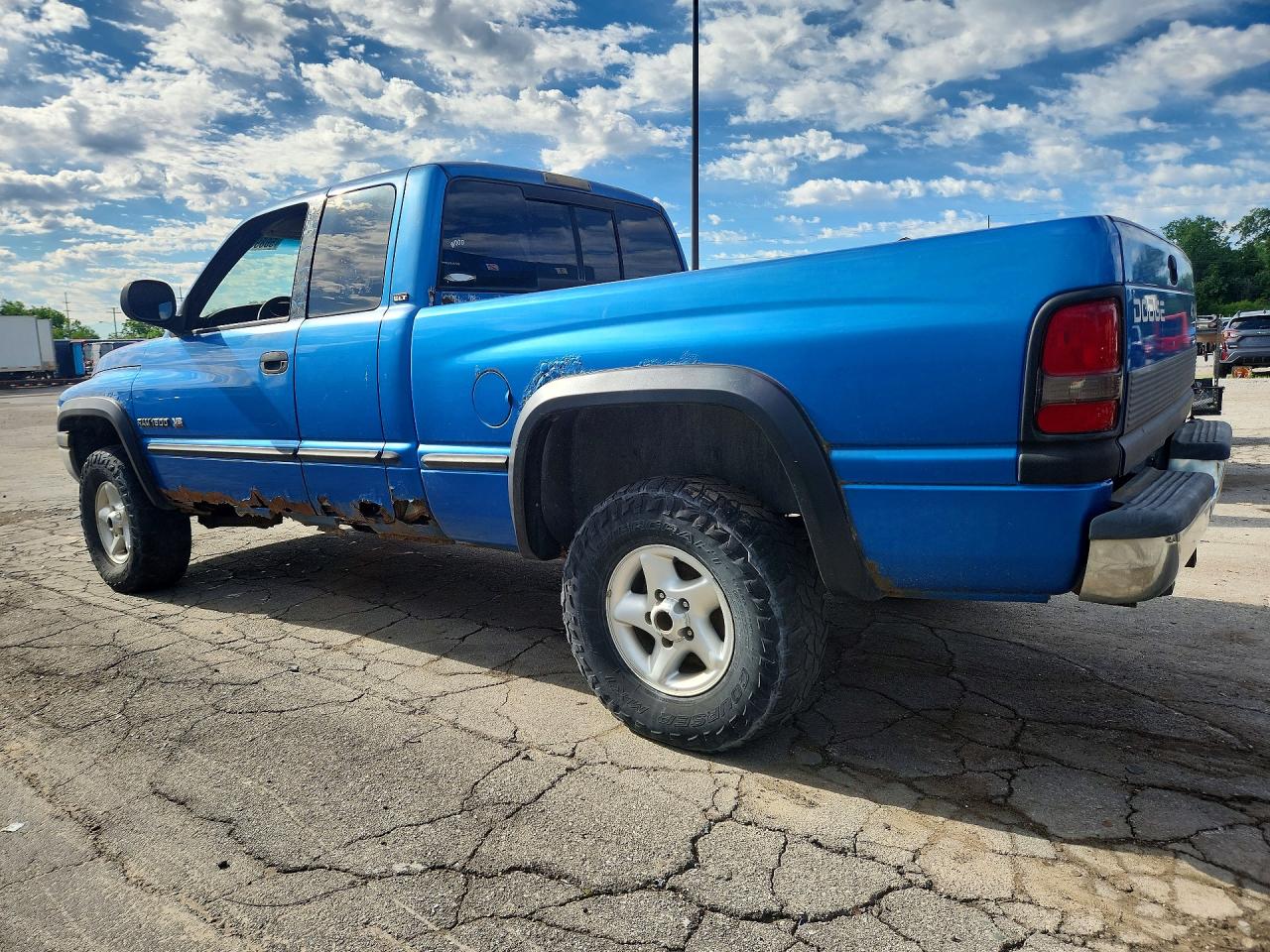 1999 Dodge Ram 1500 Blue vin: 3B7HF13Z8XG200776