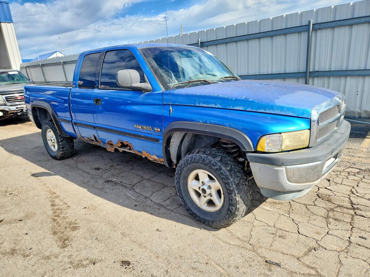 1999 Dodge Ram 1500 Blue vin: 3B7HF13Z8XG200776