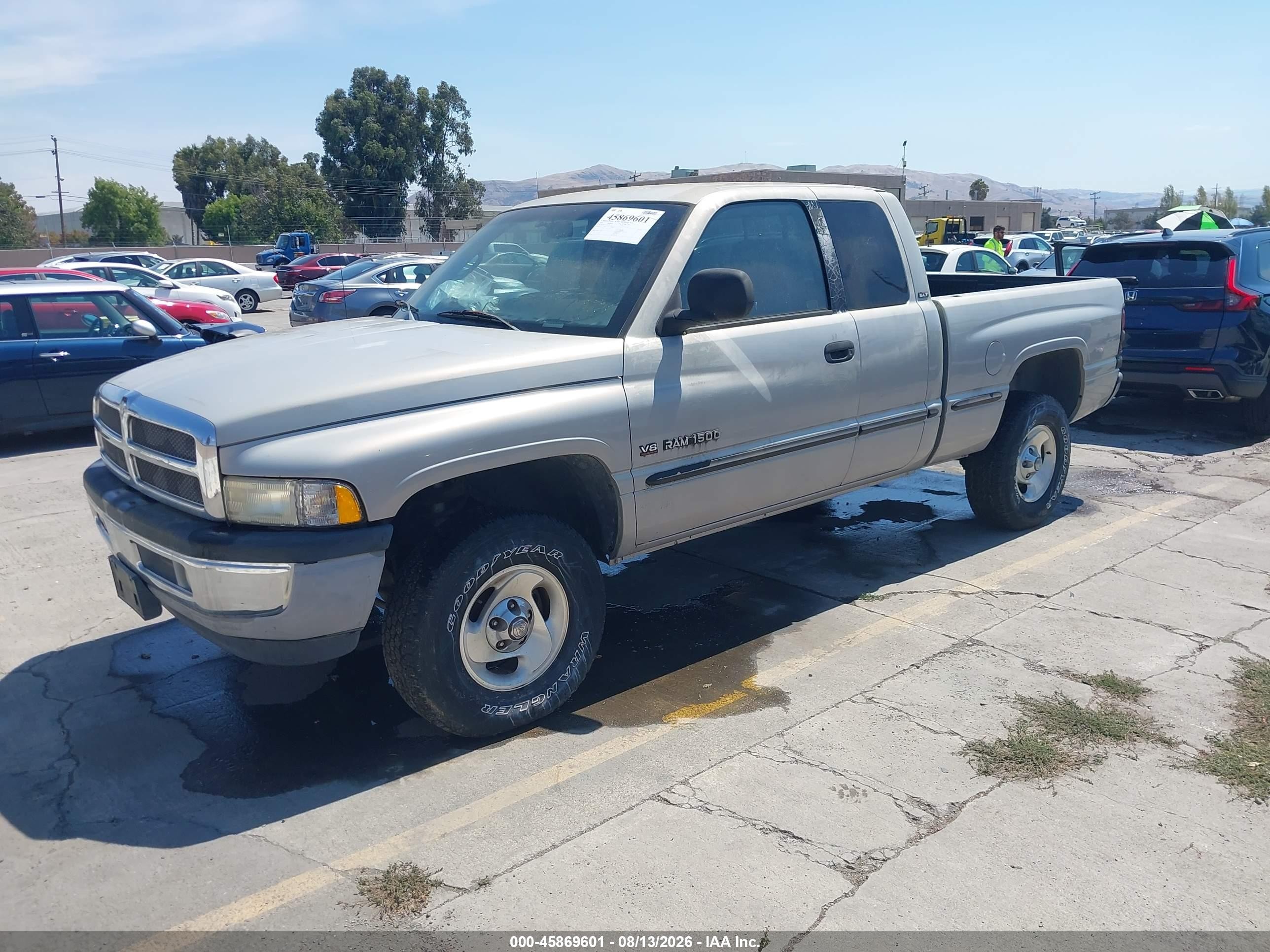 1999 Dodge Ram 1500 St Gray vin: 3B7HF13Z8XG203757