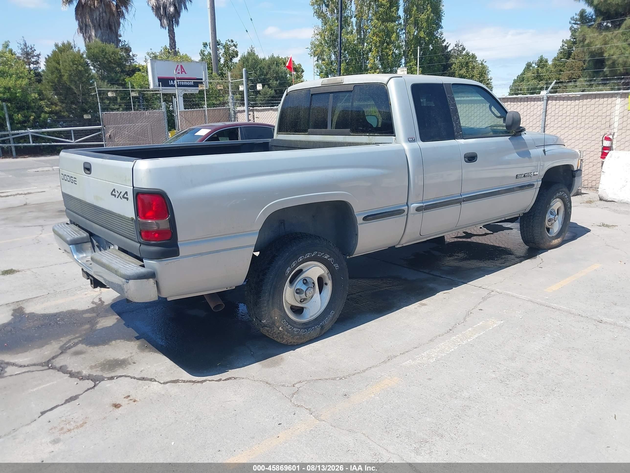 1999 Dodge Ram 1500 St Gray vin: 3B7HF13Z8XG203757