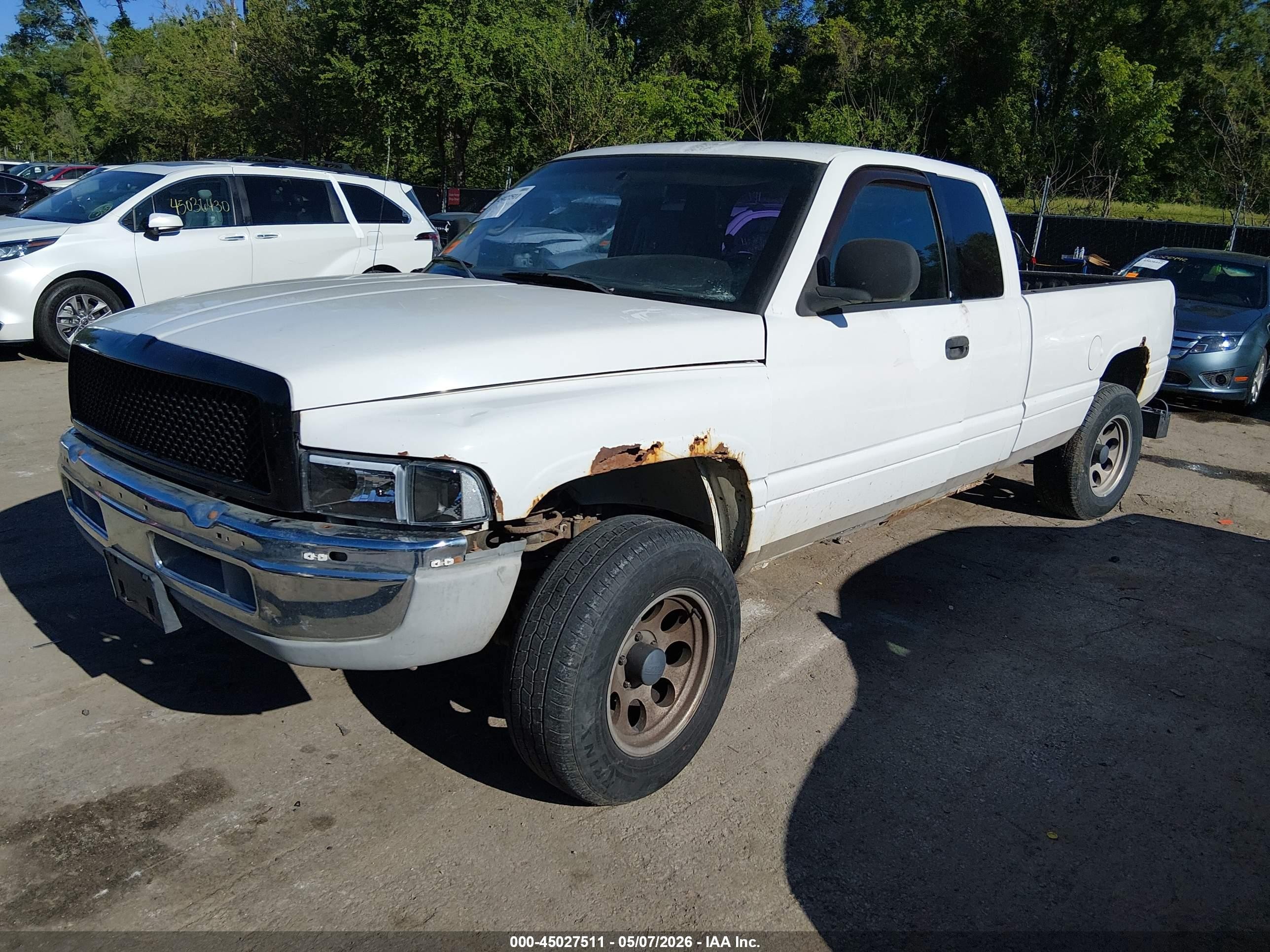 2001 Dodge Ram 1500 St White vin: 3B7HF13Z91G766775