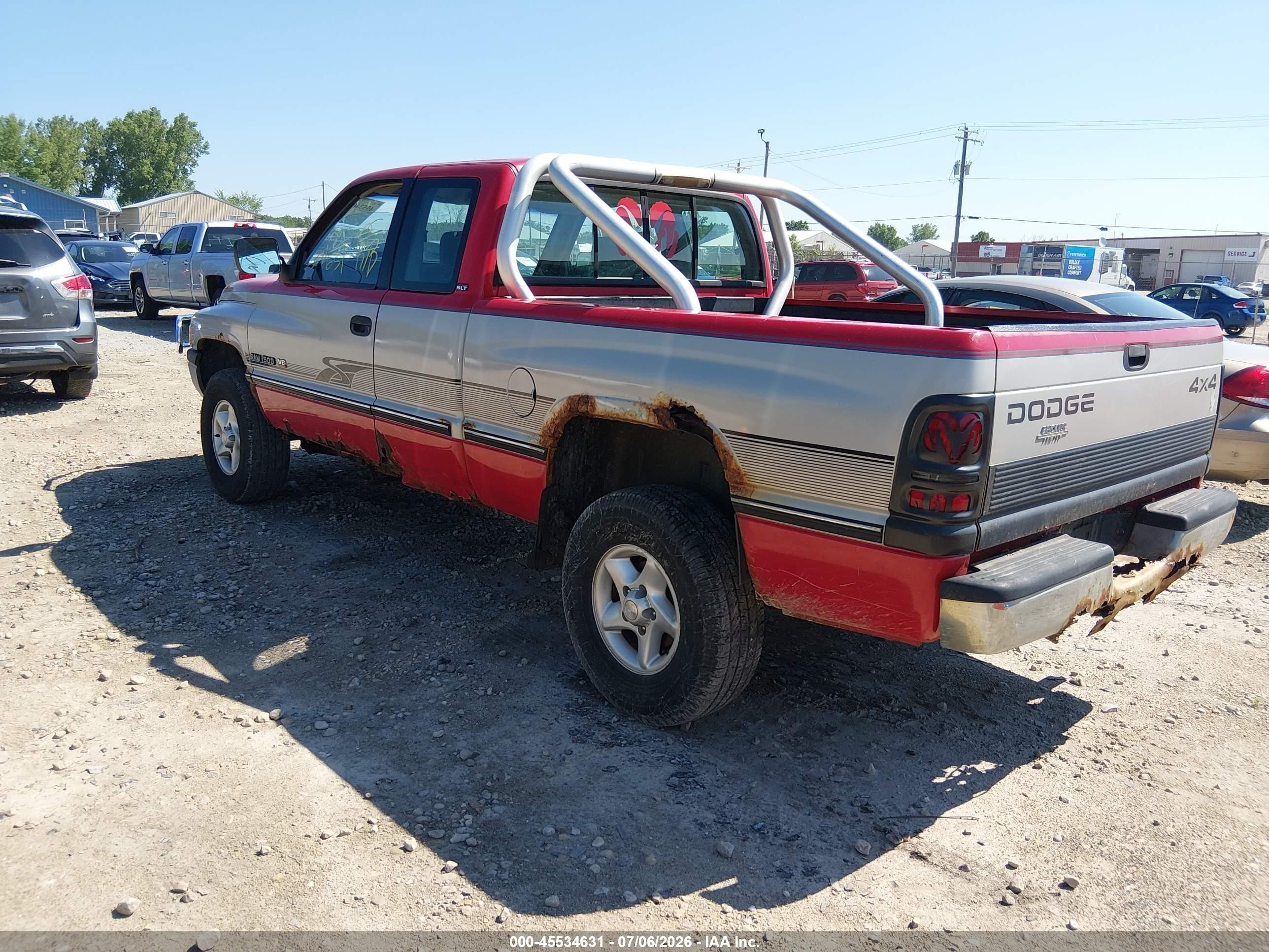 1996 Dodge Ram 1500   Silver vin: 3B7HF13Z9TG159858