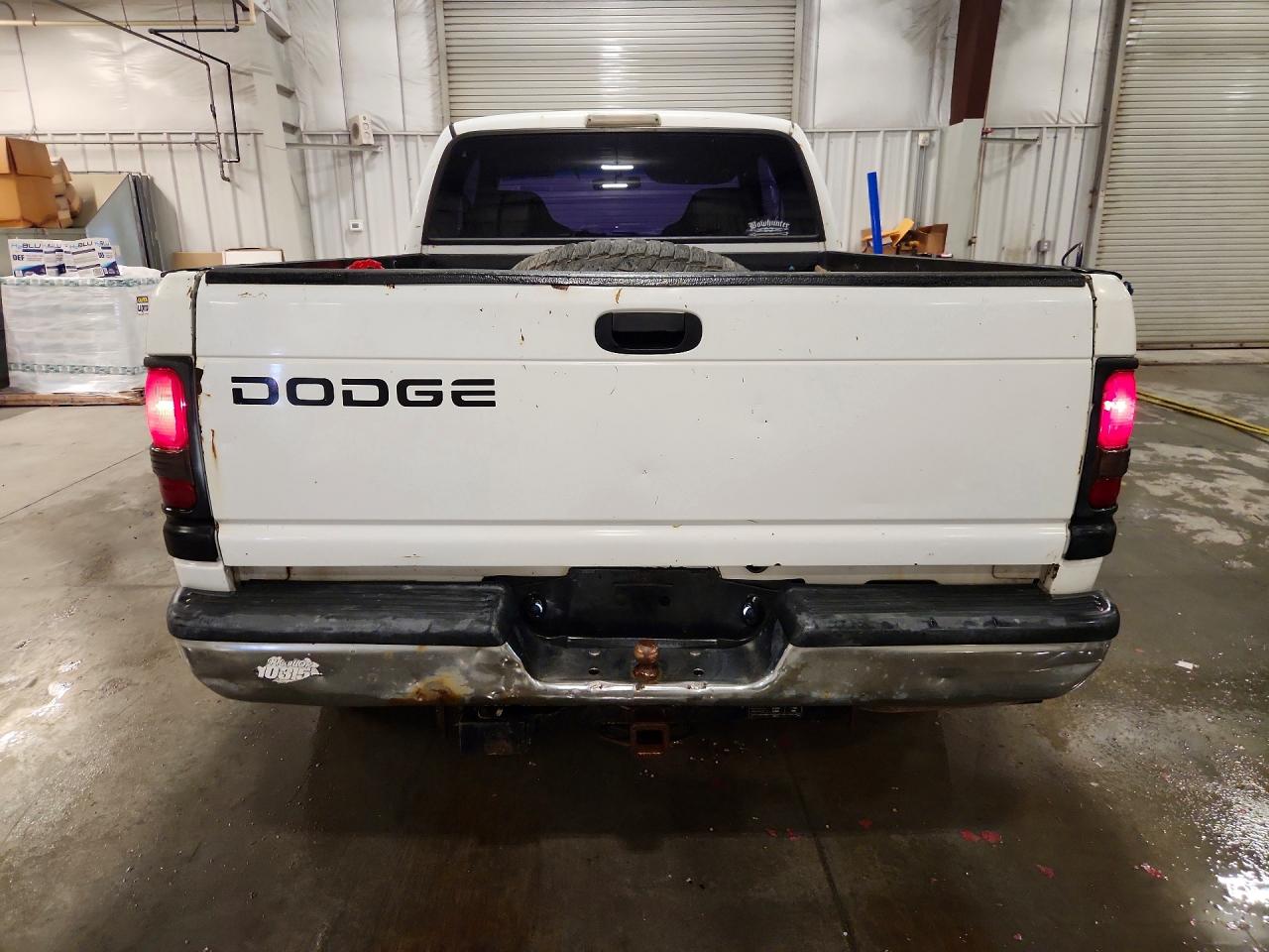 1997 Dodge Ram 1500 White vin: 3B7HF13Z9VG816516