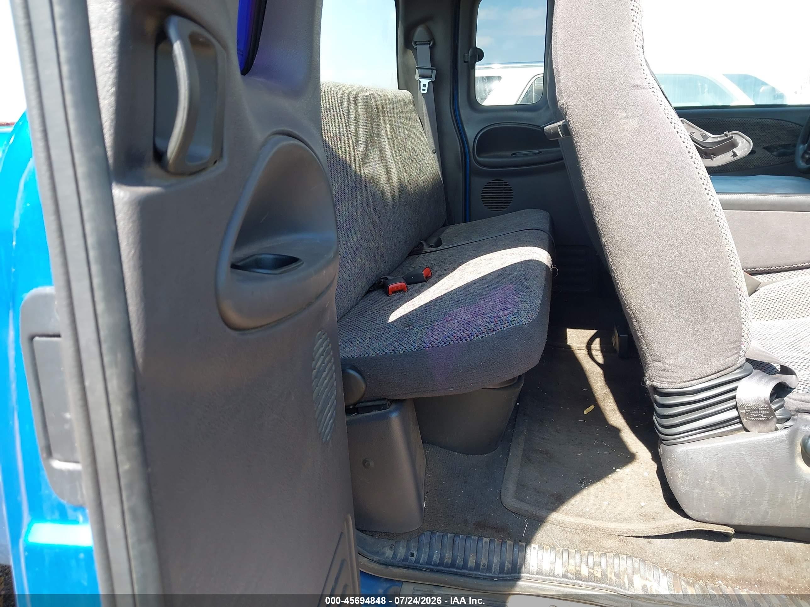 2001 Dodge Ram 1500 St Blue vin: 3B7HF13ZX1G240123