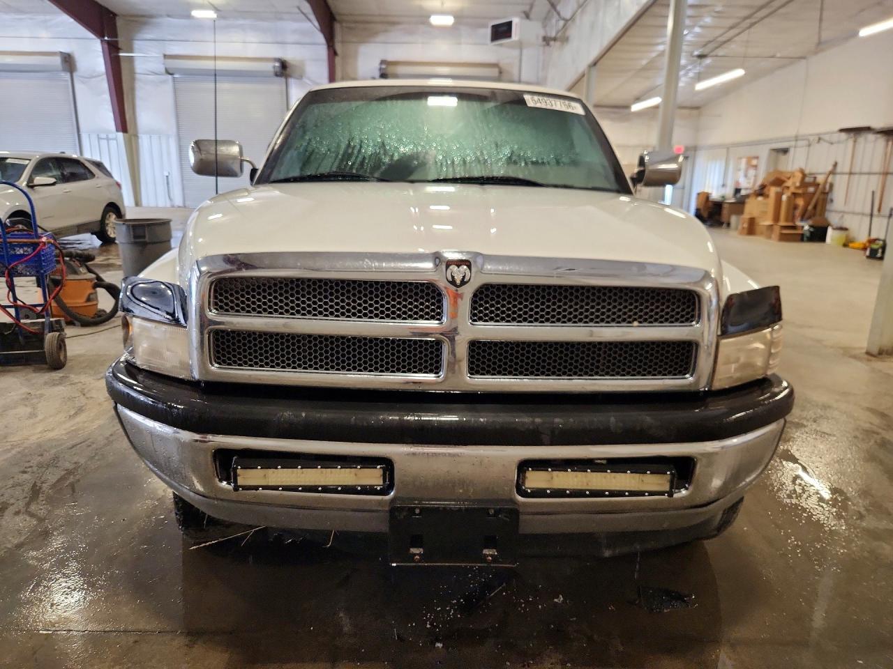 1996 Dodge Ram 1500 White vin: 3B7HF13ZXTM187489