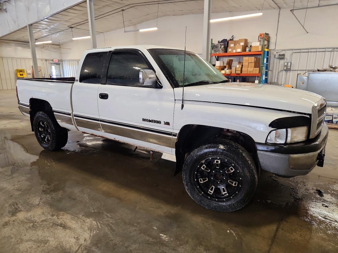 1996 Dodge Ram 1500 White vin: 3B7HF13ZXTM187489