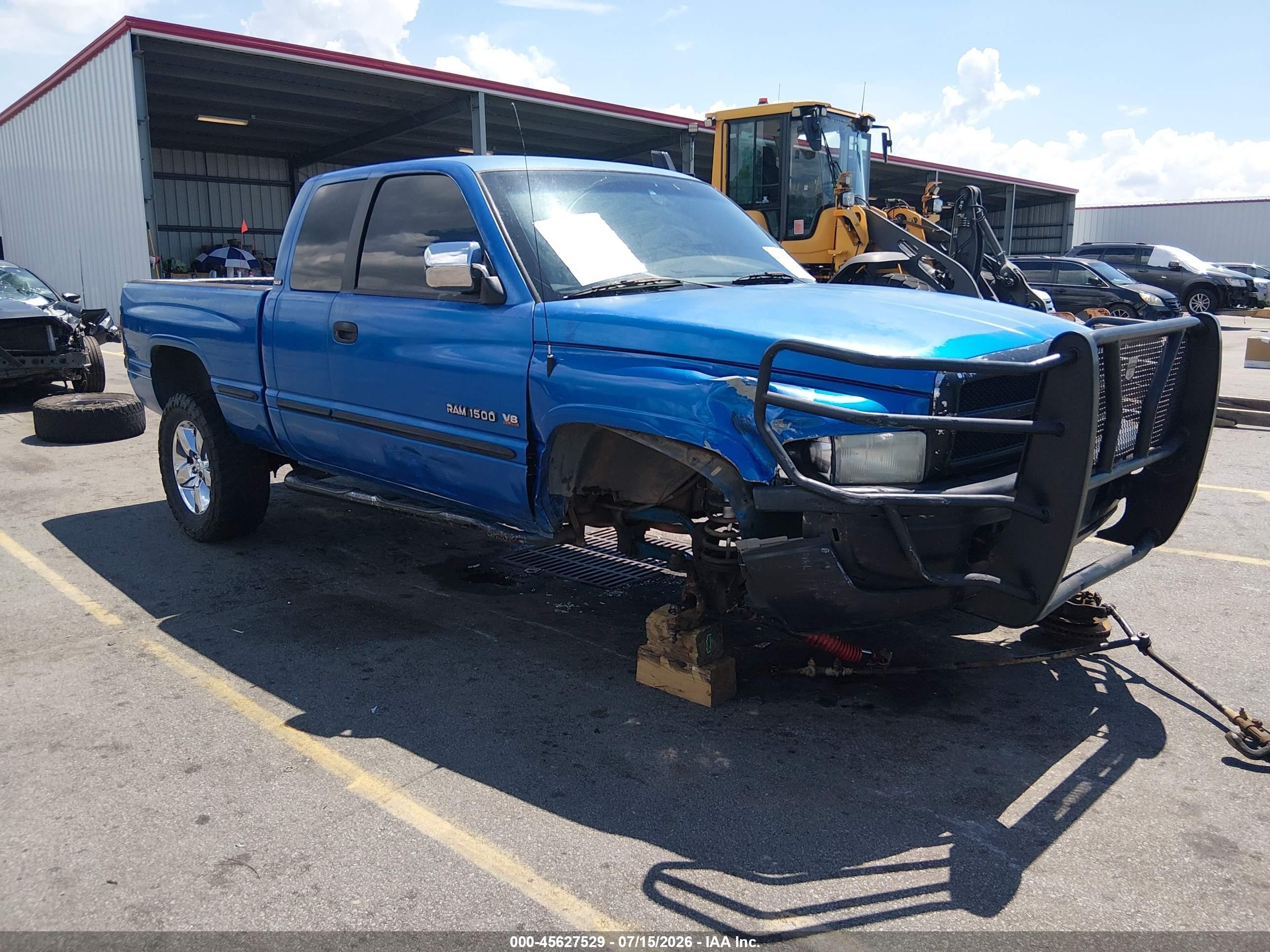 1998 Dodge Ram 1500 St Blue vin: 3B7HF13ZXWG140448