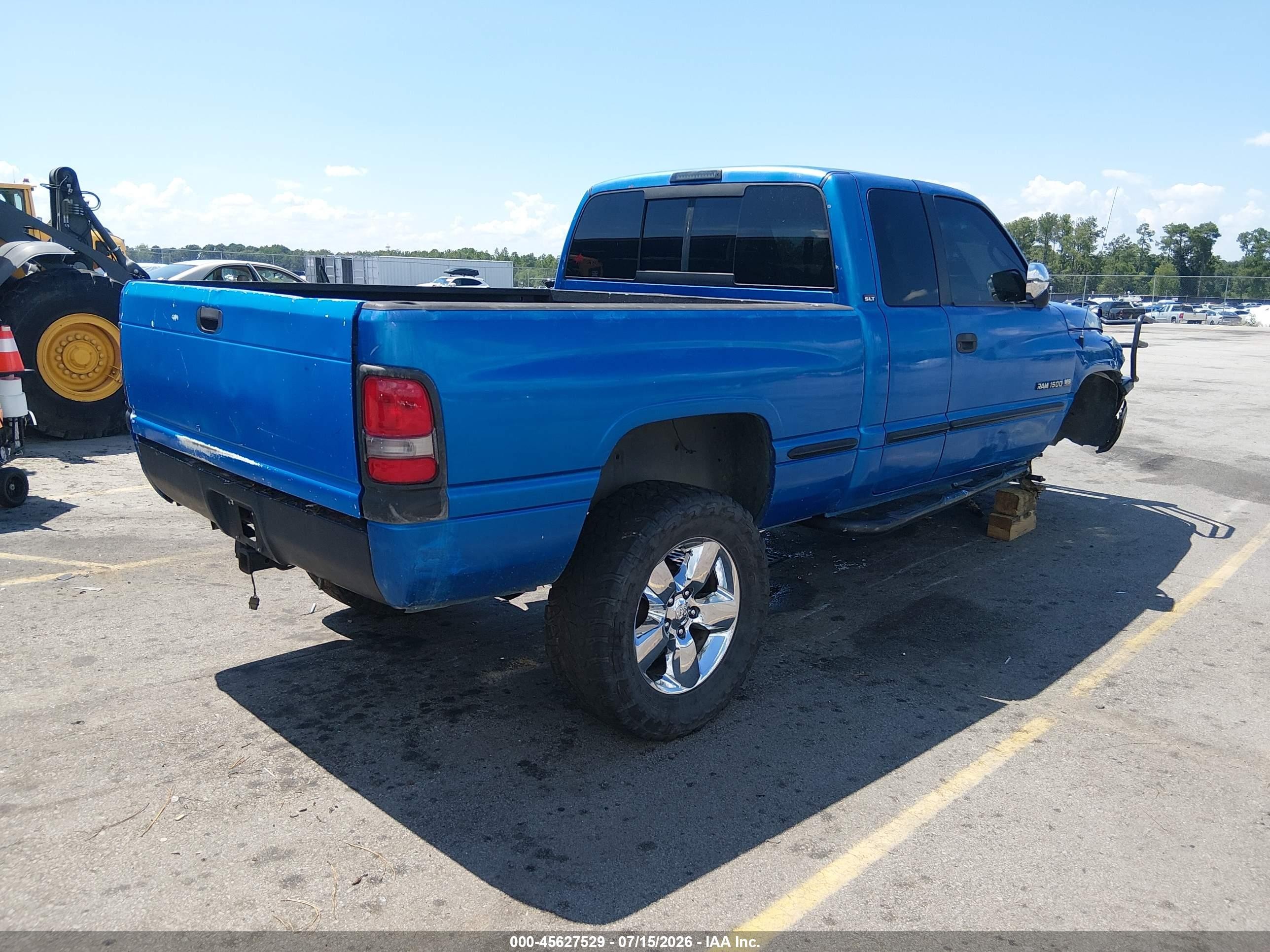1998 Dodge Ram 1500 St Blue vin: 3B7HF13ZXWG140448