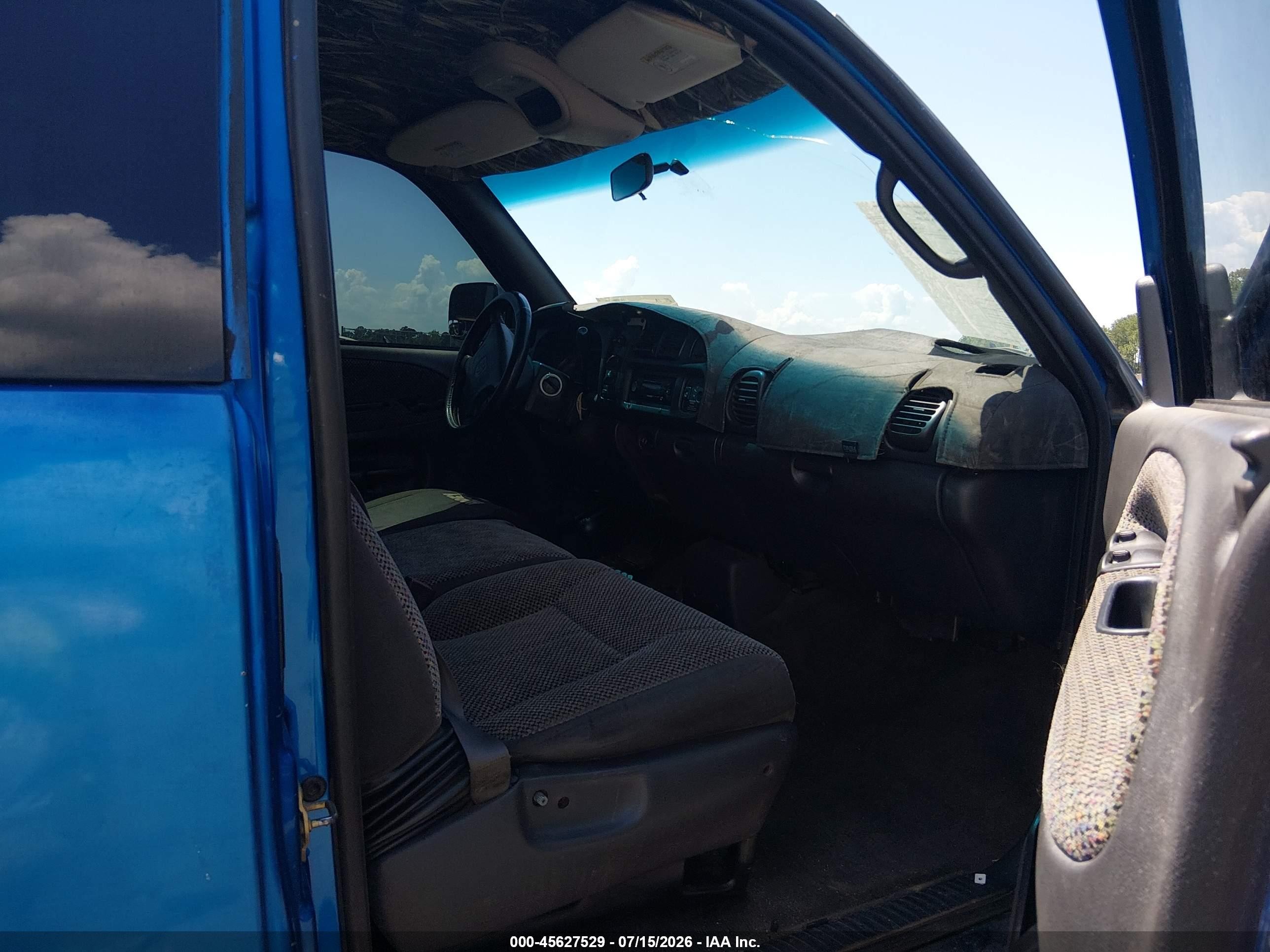 1998 Dodge Ram 1500 St Blue vin: 3B7HF13ZXWG140448