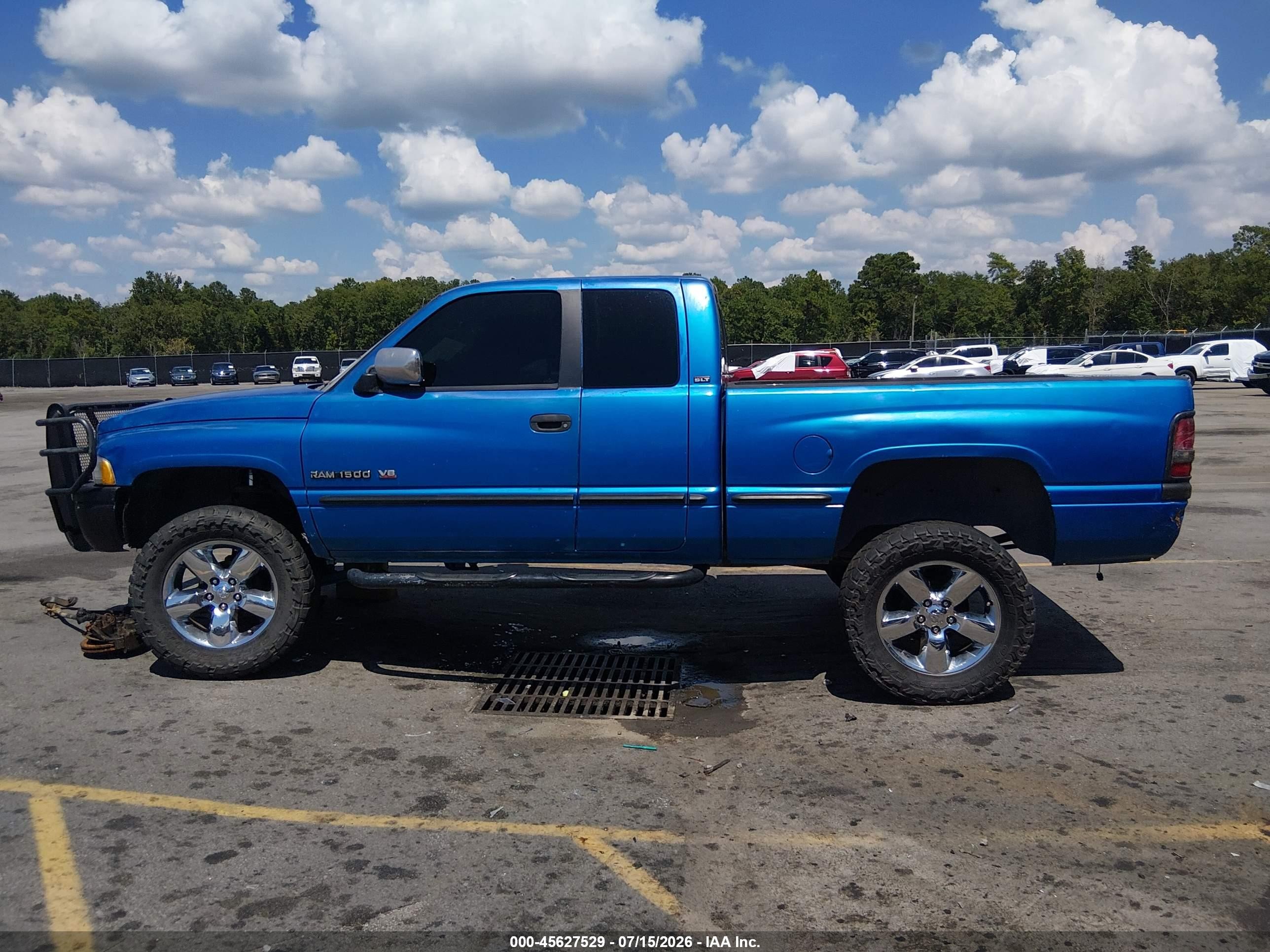 1998 Dodge Ram 1500 St Blue vin: 3B7HF13ZXWG140448
