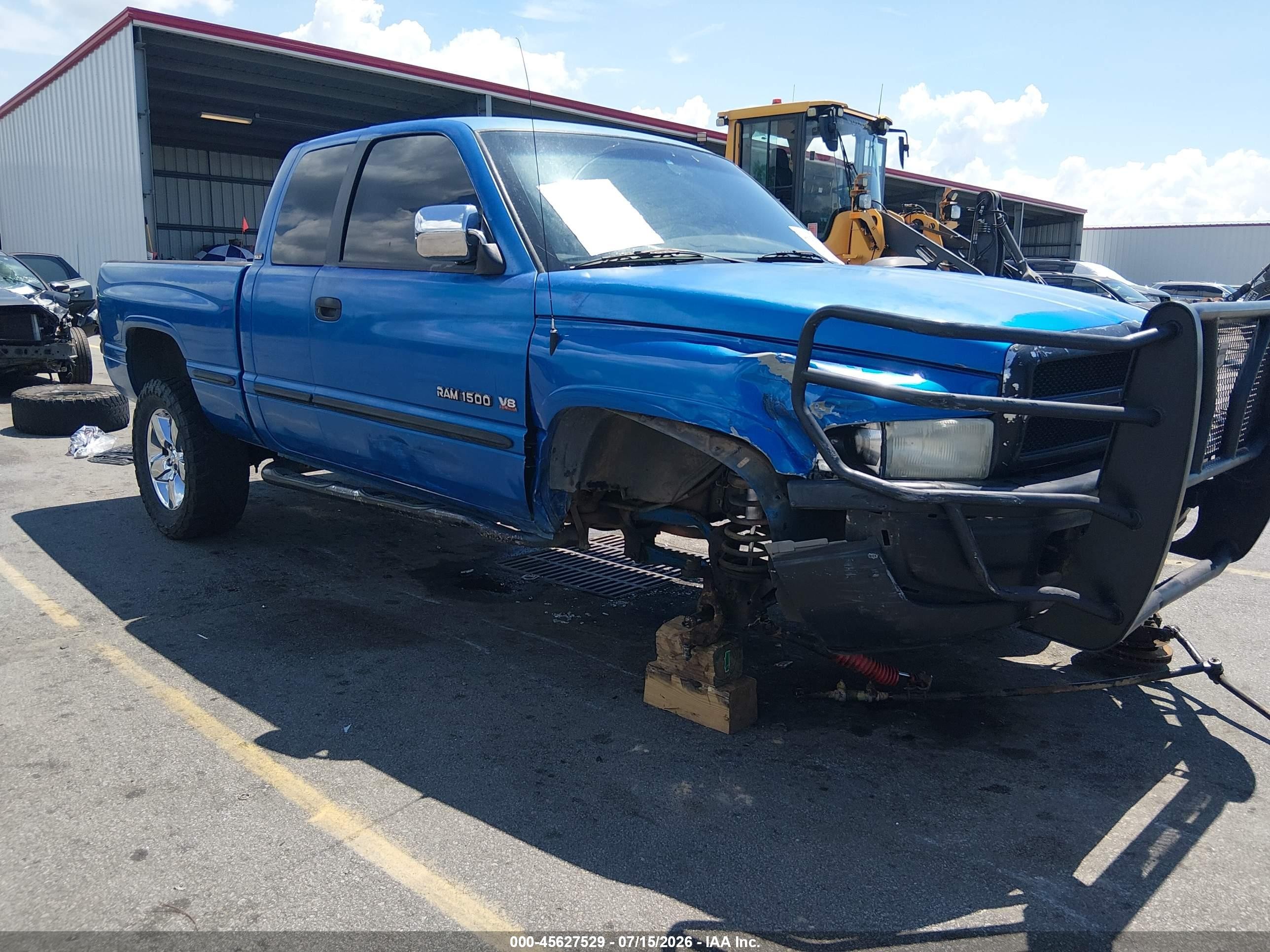 1998 Dodge Ram 1500 St Blue vin: 3B7HF13ZXWG140448