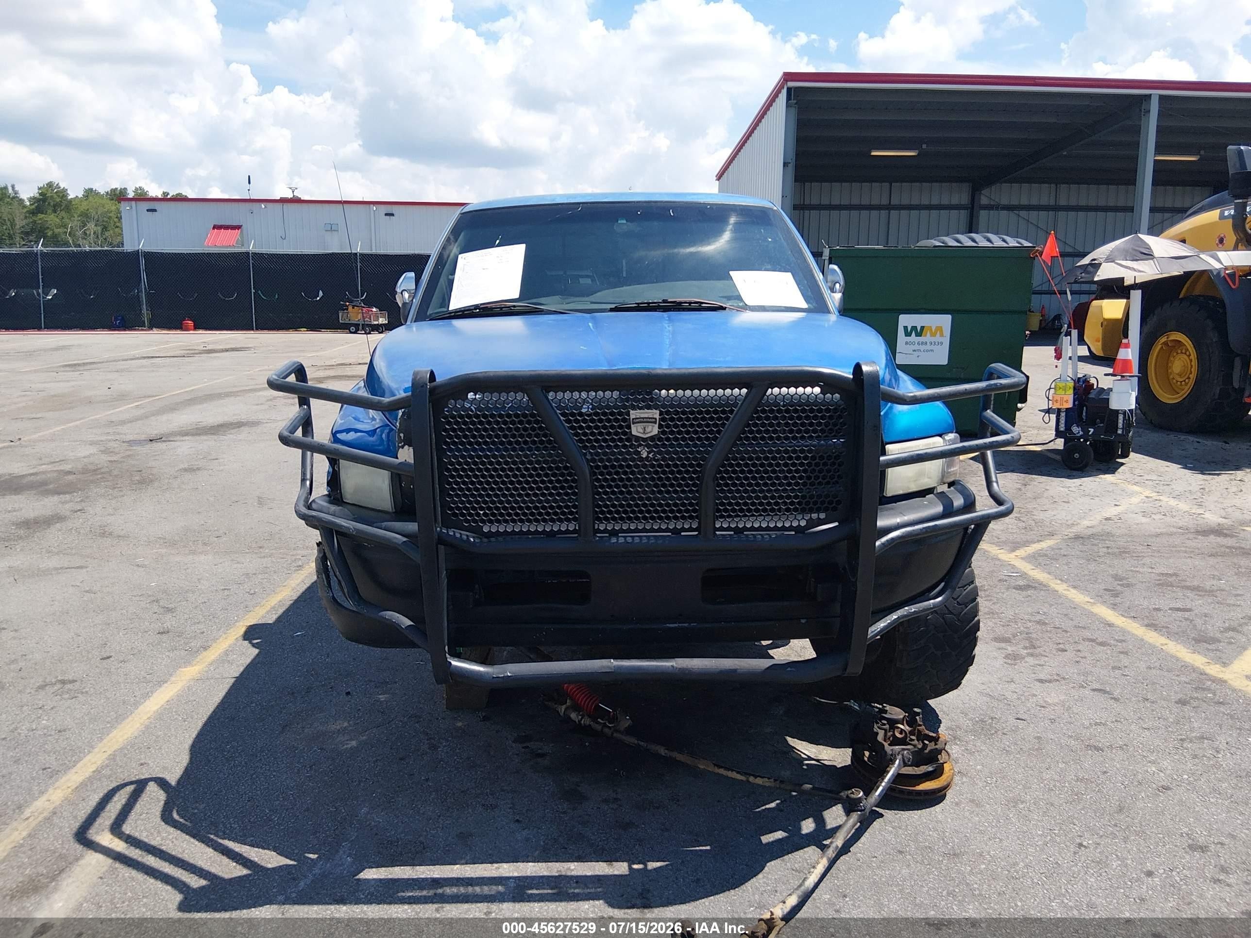 1998 Dodge Ram 1500 St Blue vin: 3B7HF13ZXWG140448