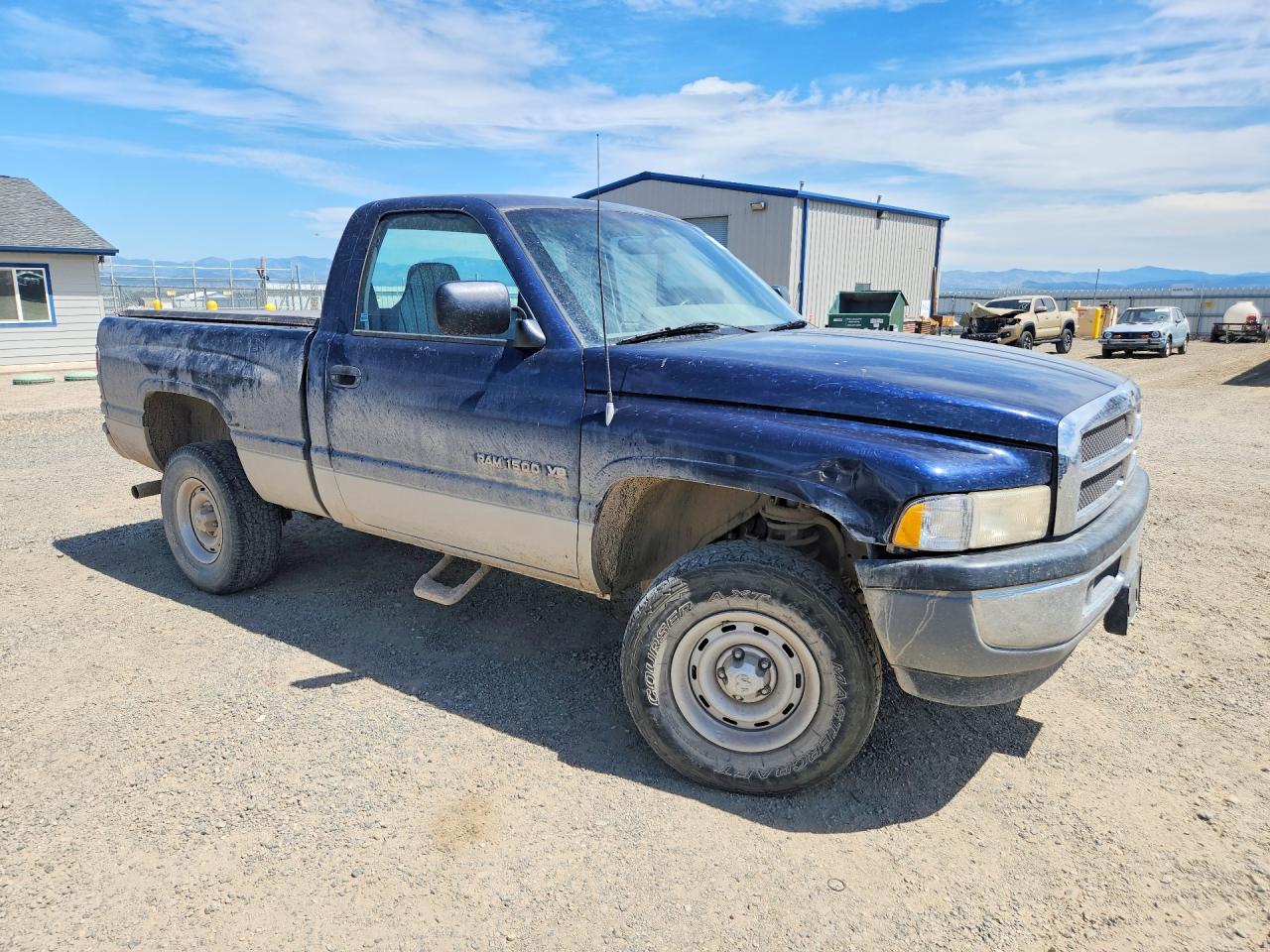 1994 Dodge Ram 1500 Blue vin: 3B7HF16Y8RM516623