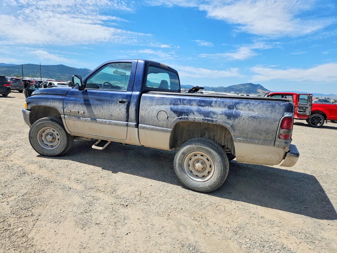 1994 Dodge Ram 1500 Blue vin: 3B7HF16Y8RM516623