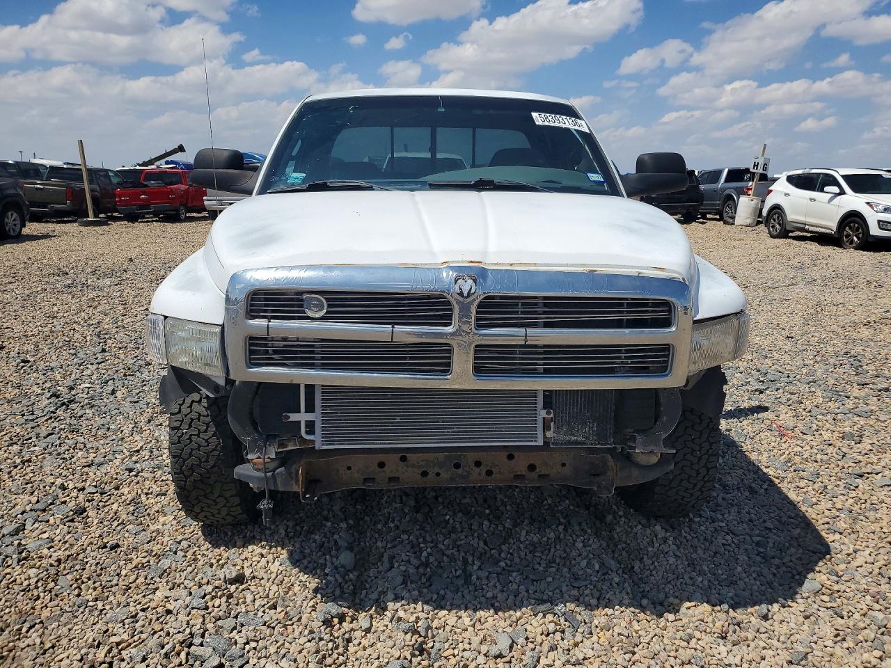 1998 Dodge Ram 2500 White vin: 3B7KC22D9WG103367