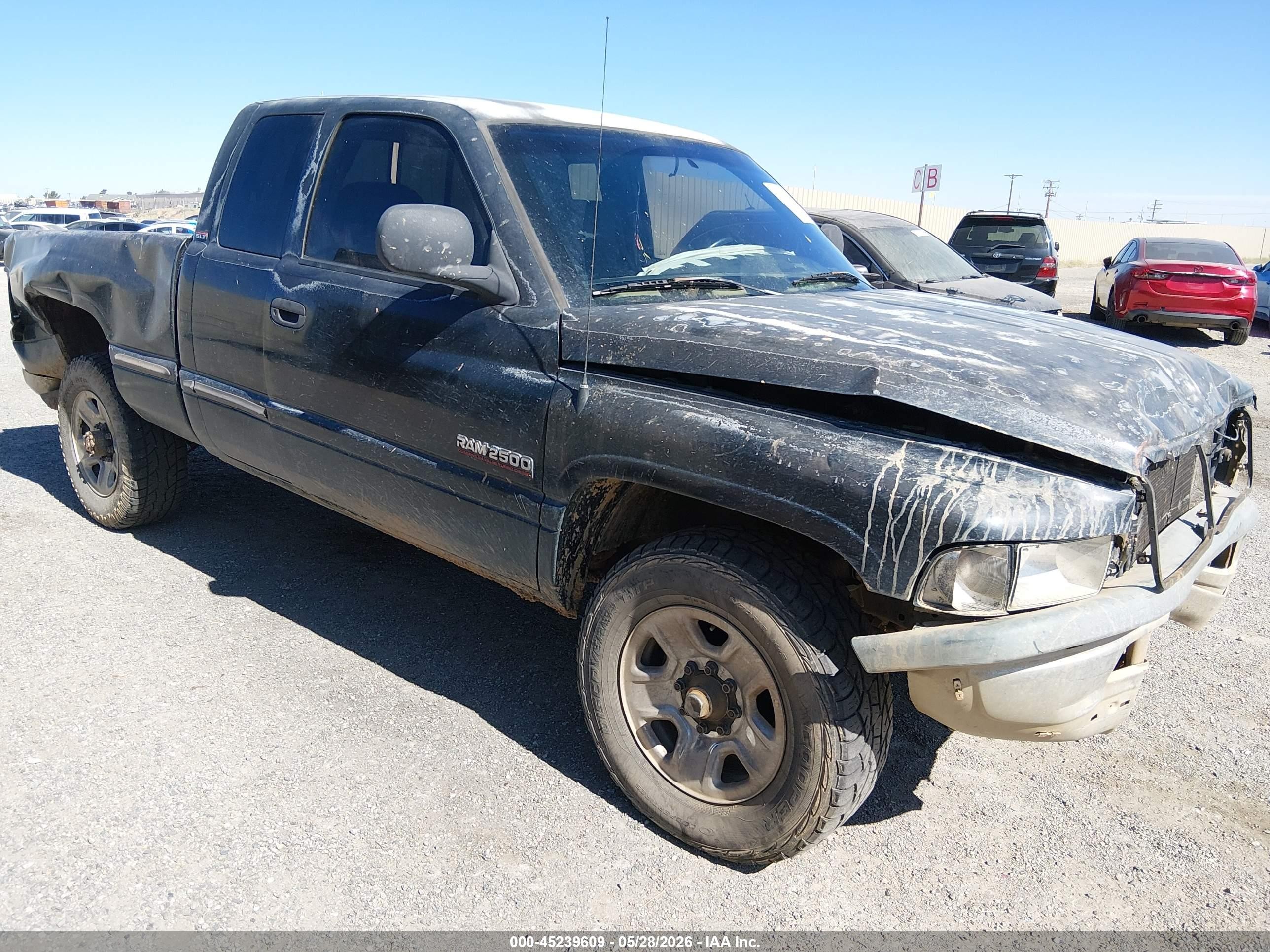 1999 Dodge Ram 2500 St Black vin: 3B7KC2360XG165645