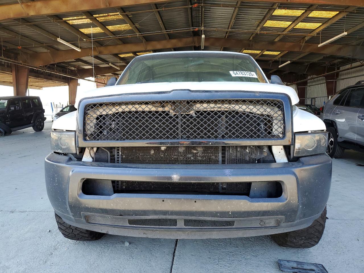 2001 Dodge Ram 2500 Белый vin: 3B7KC23621G789051