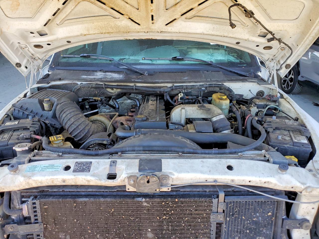 2001 Dodge Ram 2500 Белый vin: 3B7KC23621G789051