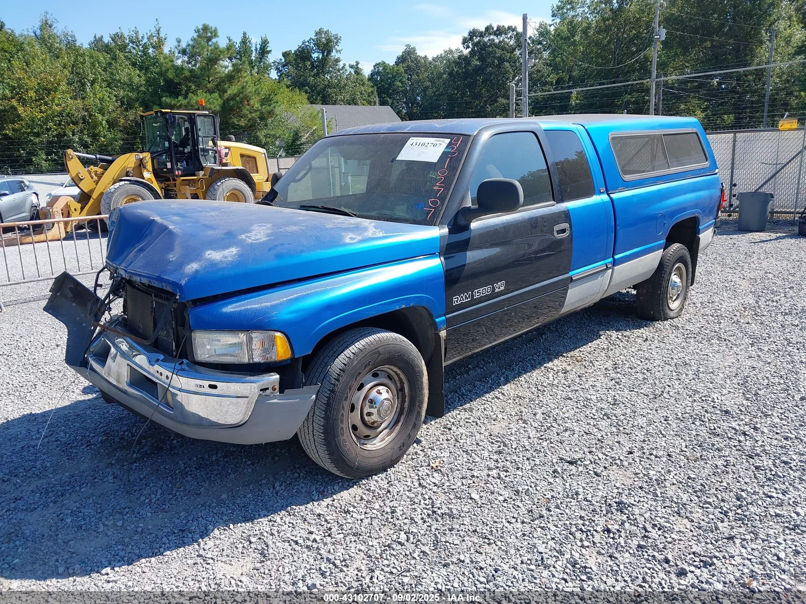 2000 Dodge Ram 2500 St Blue vin: 3B7KC2362YG109823
