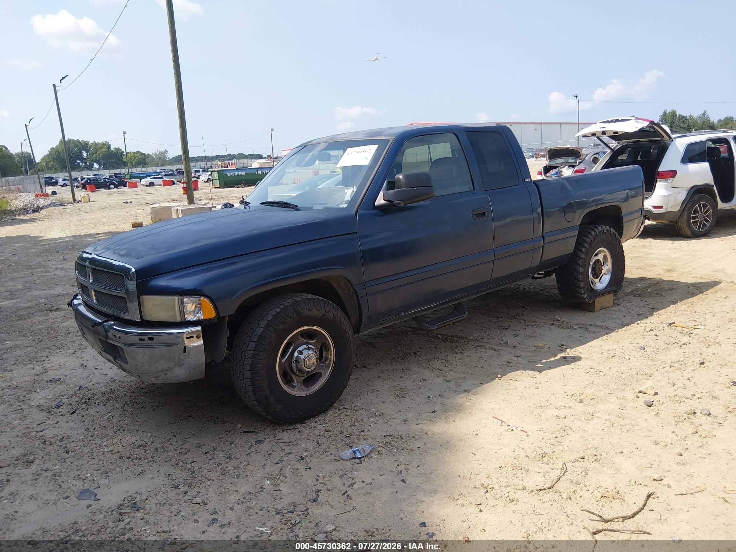 2001 Dodge Ram 2500 St Blue vin: 3B7KC23671G237917