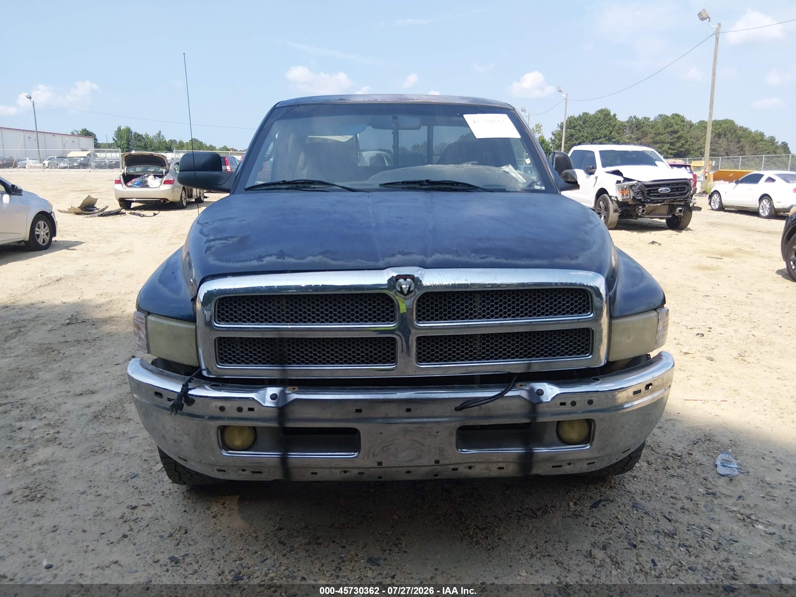 2001 Dodge Ram 2500 St Blue vin: 3B7KC23671G237917