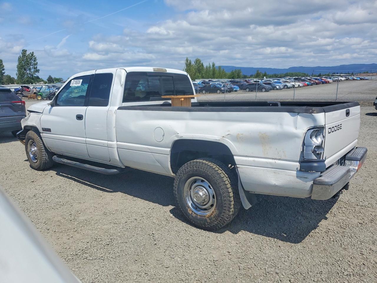 2001 Dodge Ram 2500 White vin: 3B7KC23671G813201